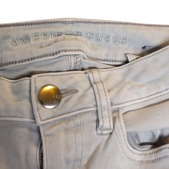 American Eagle Outfitters American Eagle Outfitters 00 Womens Hi-Rise Jegging Light Wa Size 24" / US 00 / IT 34 - 2 Thumbnail