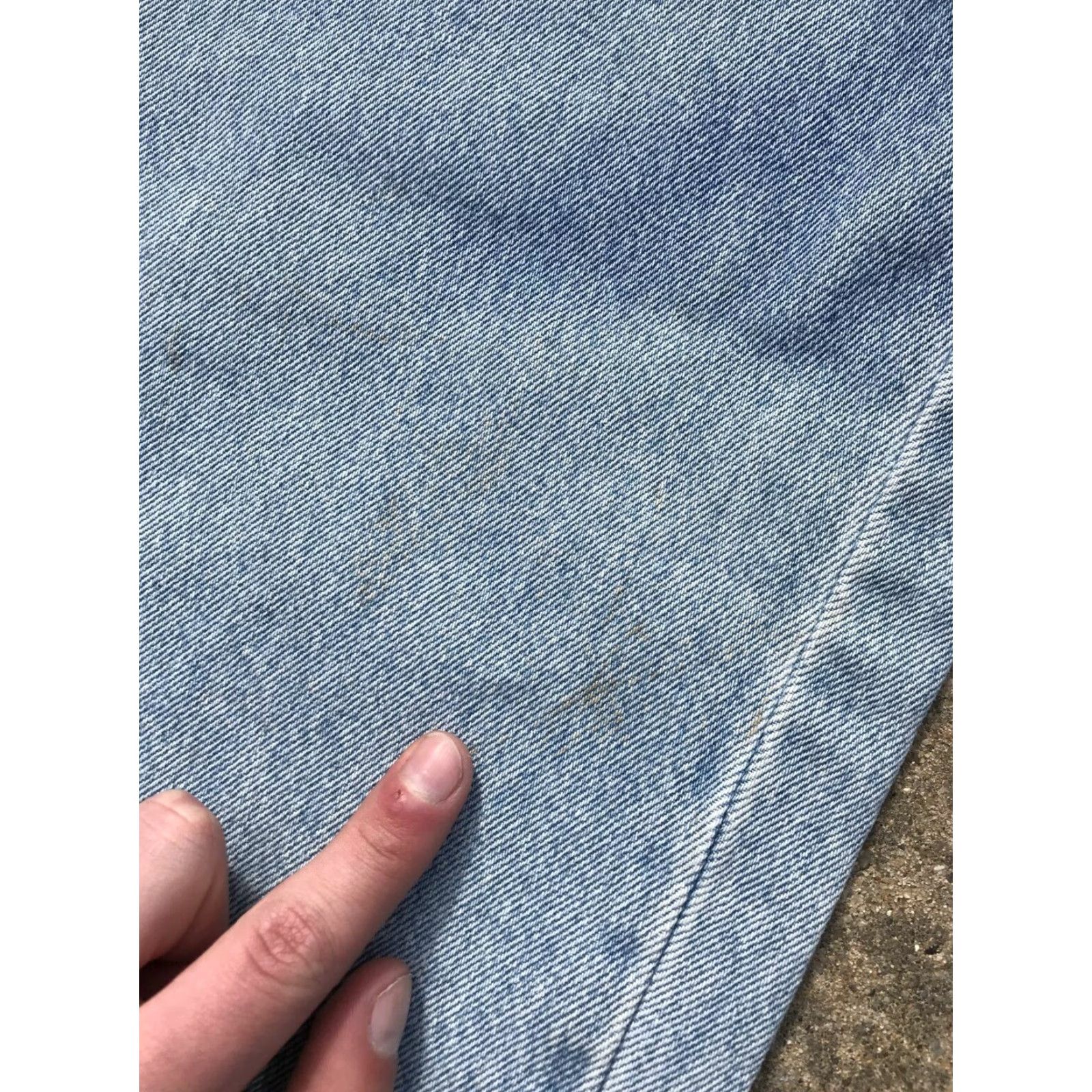 Giorgio Armani VINTAGE Giorgio Armani Women’s Mom Jeans High Rise Tapered Light Wash Size 10 90s Denim Size 32" / US 10 / IT 46 - 5 Thumbnail