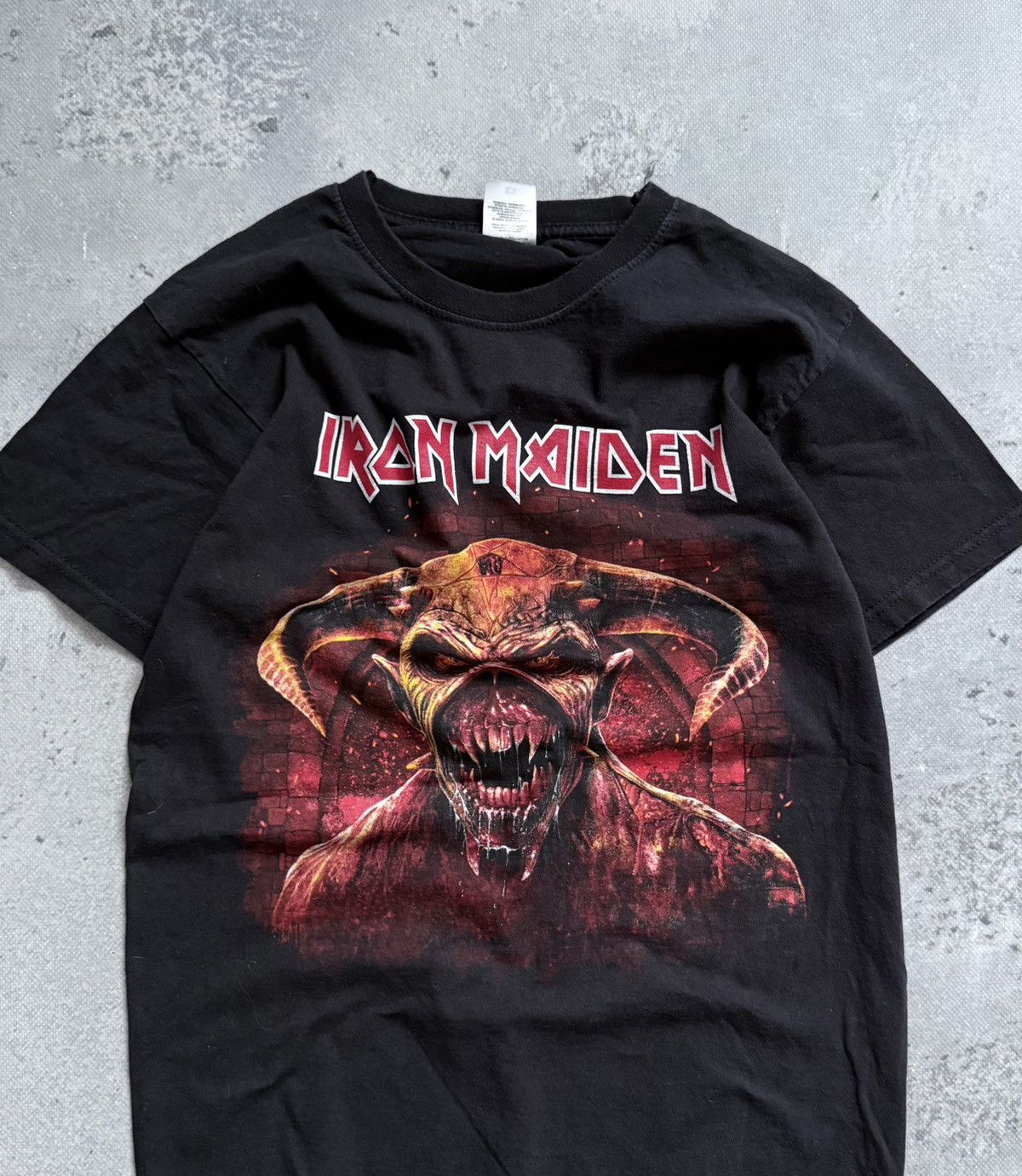 Band Tees × Vintage Iron Maiden Y2K avantgarde streetwear T-shirt Size US S / EU 44-46 / 1 - 5 Thumbnail