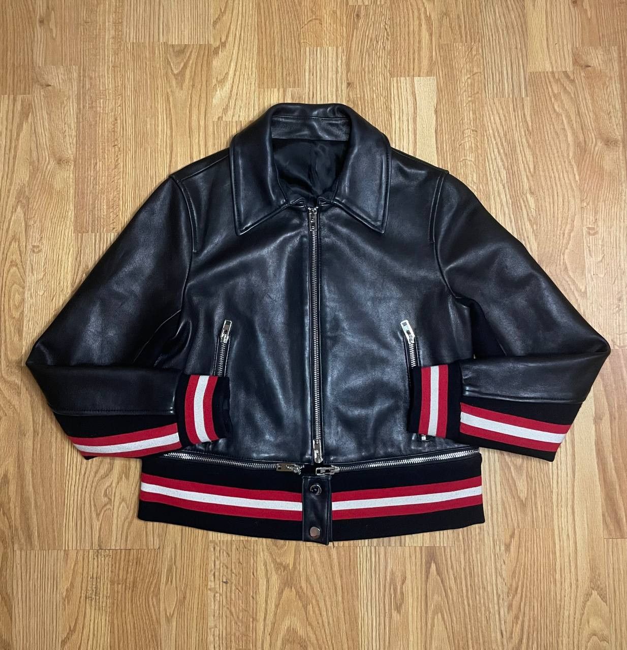 Givenchy Leather jacket Givenchy Black Size US S / EU 44-46 / 1 - 1 Thumbnail