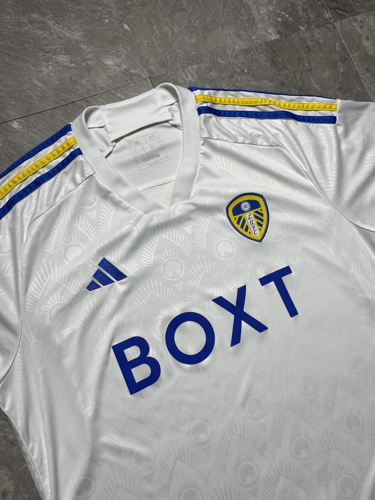 Adidas Adidas Leeds United 2023/2024 Home Soccer Jersey Vintage Y2k Size US XL / EU 56 / 4 - 2 Thumbnail