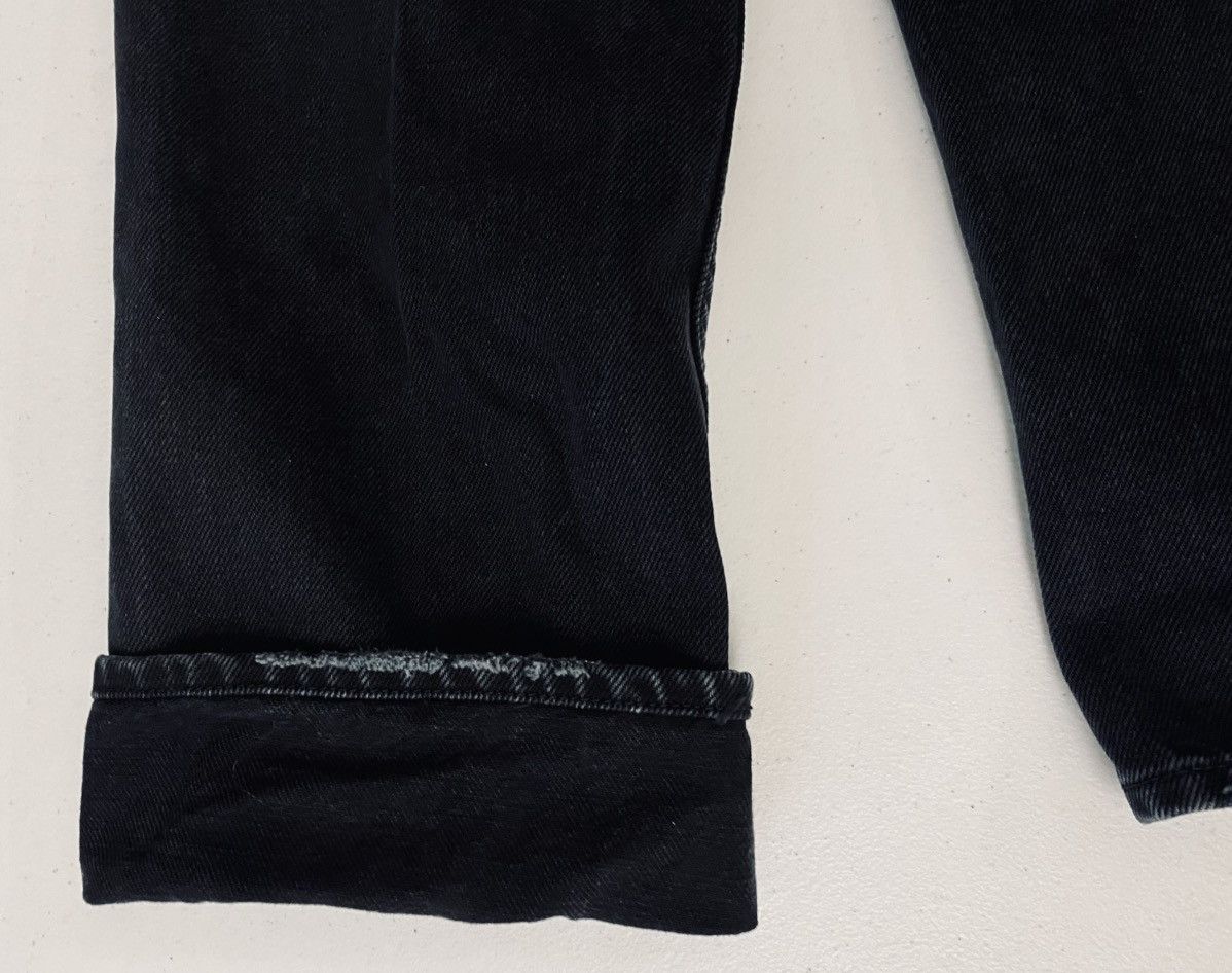 Ulla Johnson Ulla Johnson Black Smoke Wash Agnes Jeans Made in USA 25 VGC Size 25" / US 0 / IT 36 - 16 Thumbnail