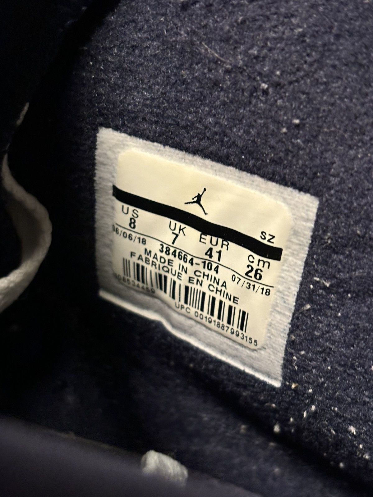 Jordan Brand × Nike Nike air Jordan 6 tinker Size US 8 / EU 41 - 6 Thumbnail