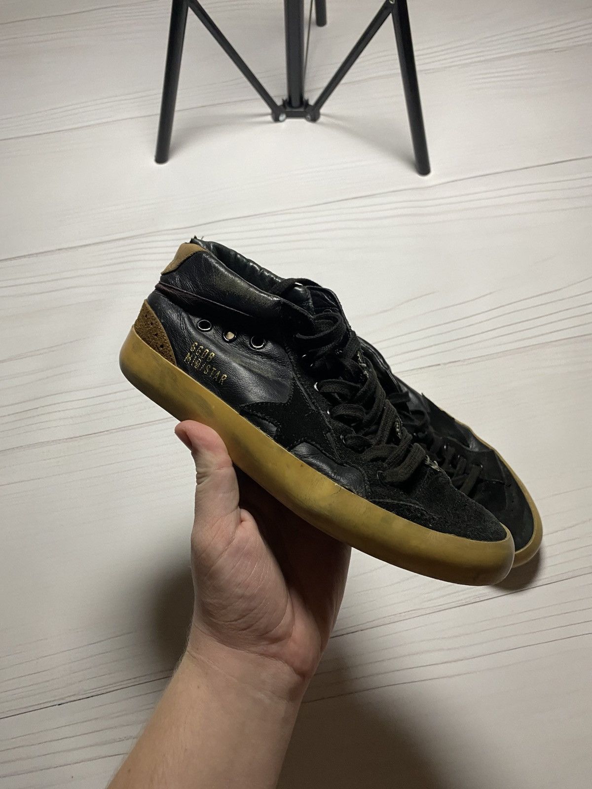 Golden Goose Golden Goose Midstar skateboard shoes sneakers Size US 6 / IT 36 - 1 Thumbnail