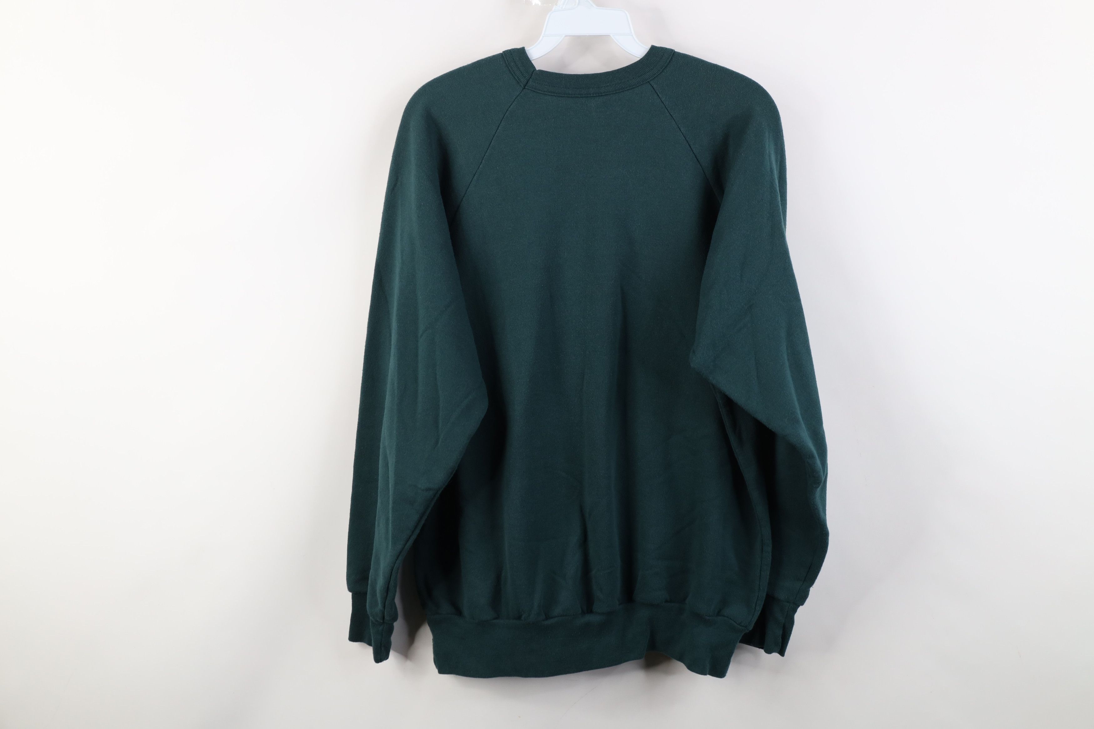 Vintage Vintage 90s Streetwear Canada Wilderness Sweatshirt Green Size L / US 10 / IT 46 - 12 Thumbnail
