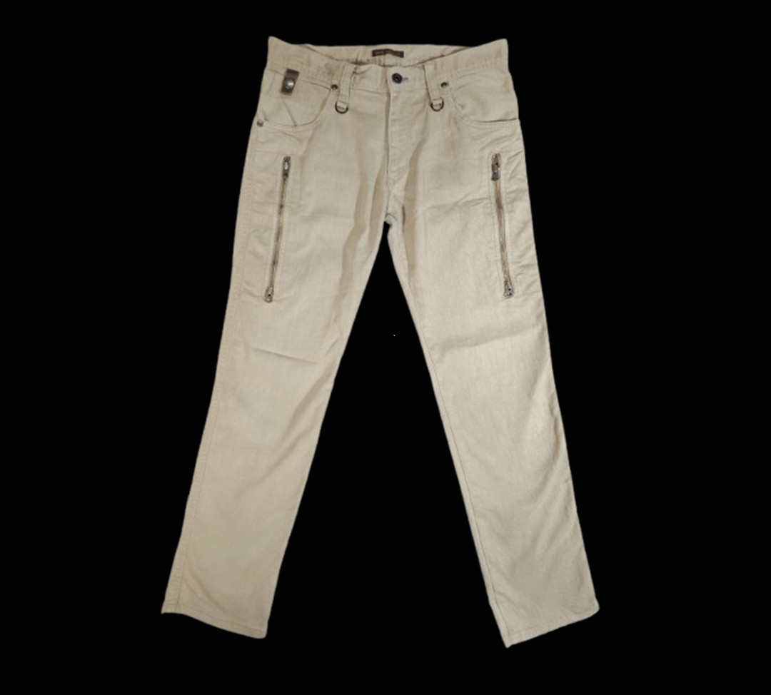 Japanese Brand BLUE WAY Nippon Made Multi-Zip Cargo Trousers Size US 32 / EU 48 - 1 Thumbnail