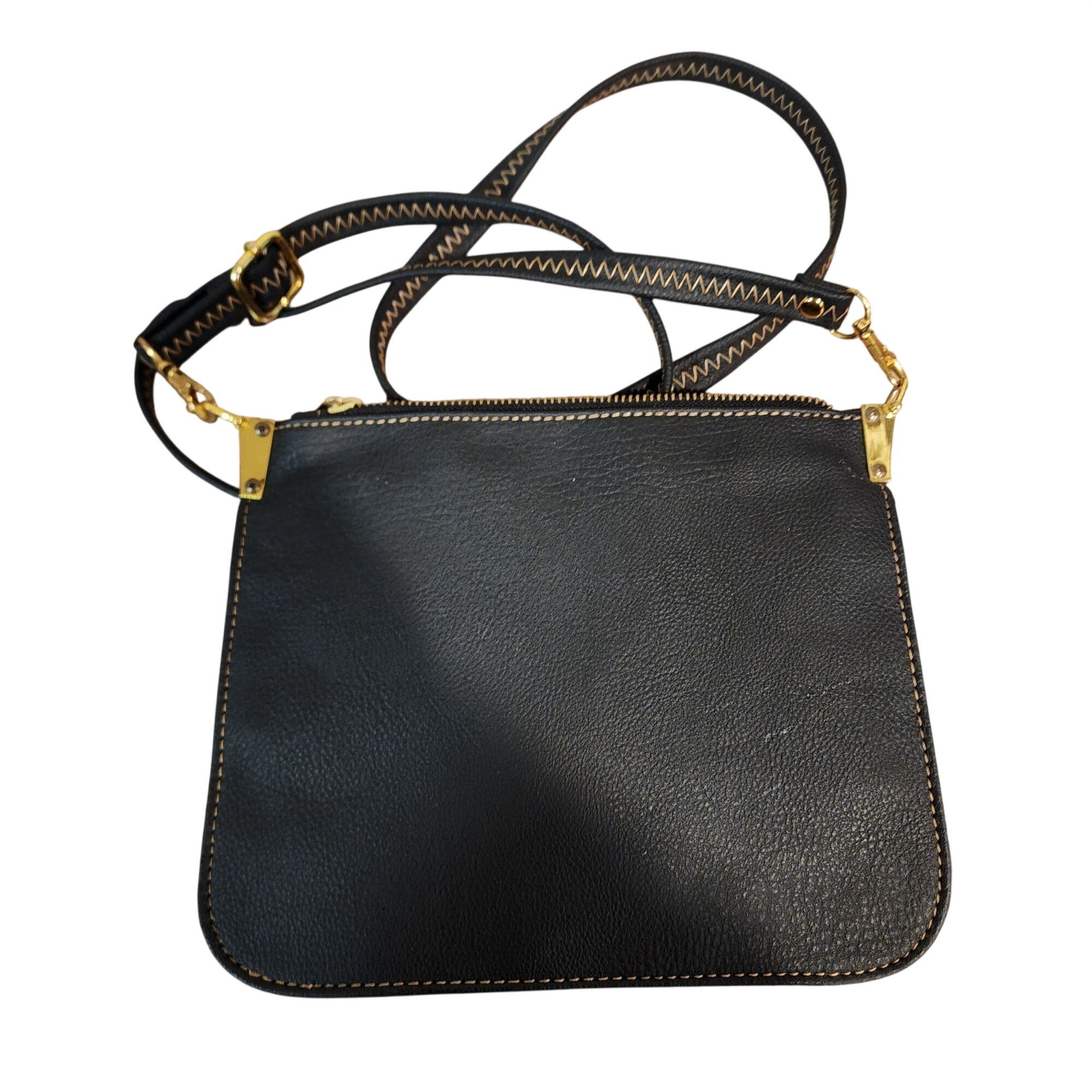 Other Mellow World Hipster HB2808 Cross Body Bag in black. Size ONE SIZE - 2 Thumbnail
