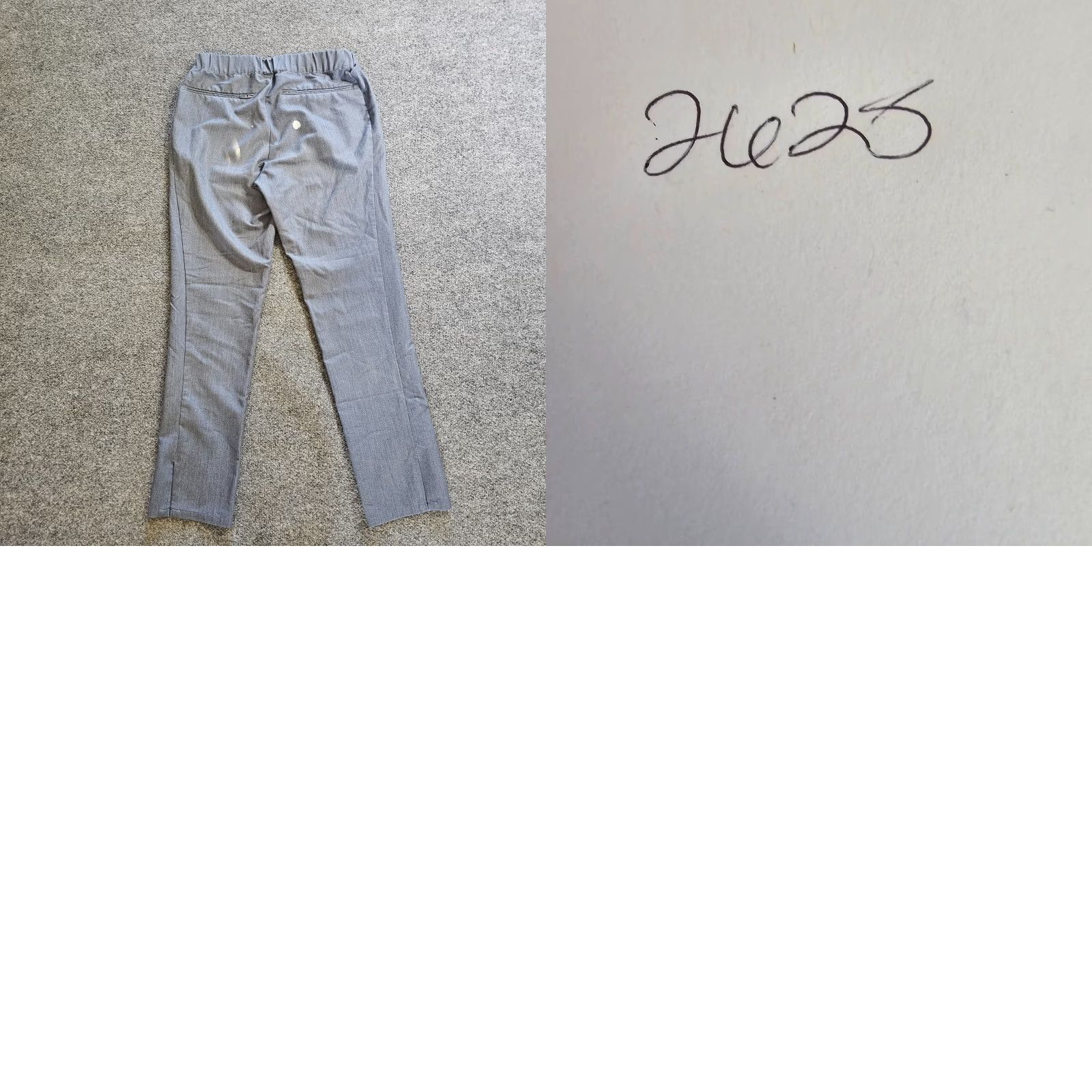 Vintage FIGS Scrub Pants Womens XS Gray Zip Elastic Waist Straight Leg Comfort Size 26" / US 2 / IT 38 - 9 Thumbnail