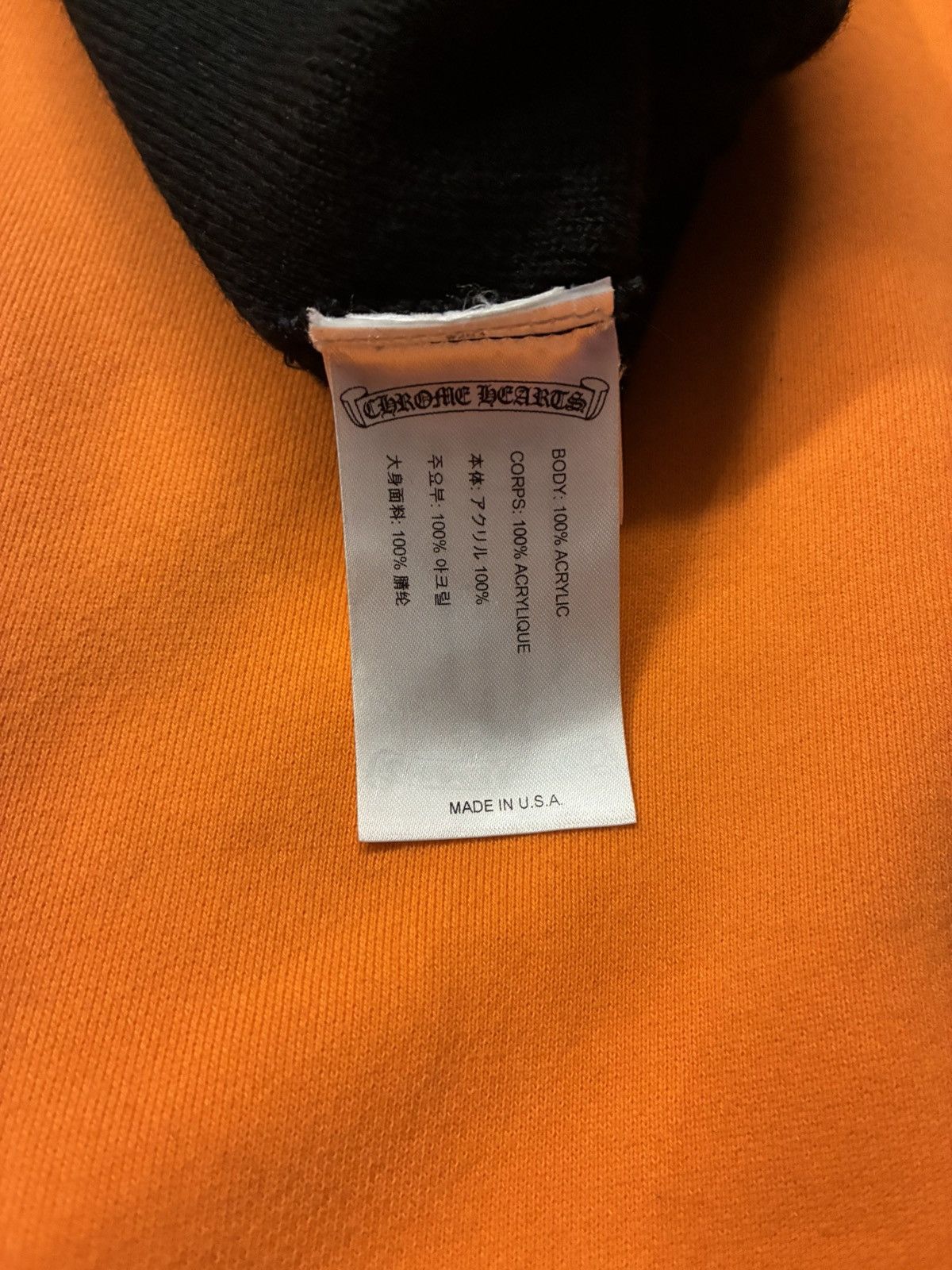 Chrome Hearts Chrome Hearts Logo Beanie Size ONE SIZE - 8 Thumbnail