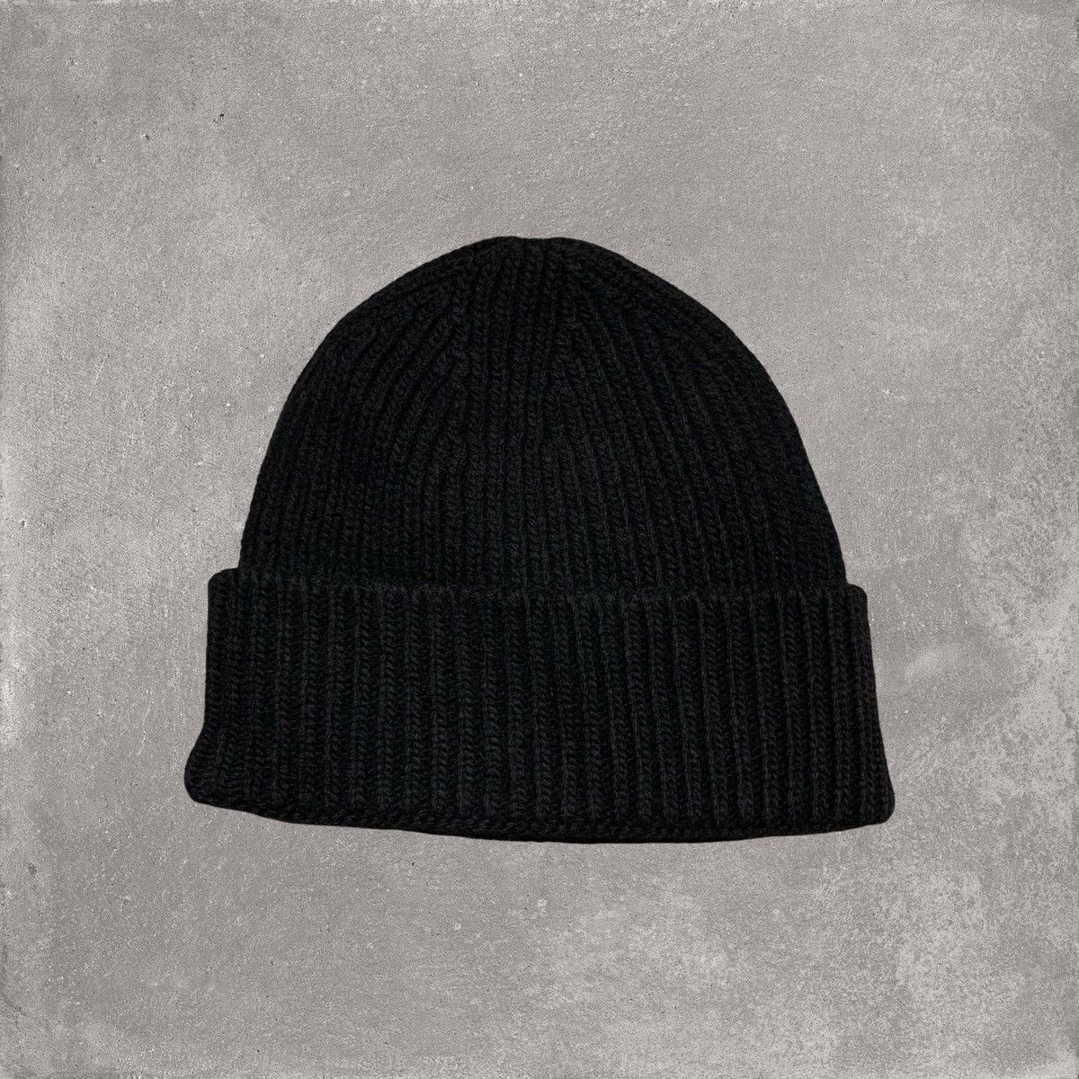 Represent Clo. Represent Beanie Black Wool Ribbed Beanie Hat Size ONE SIZE - 2 Thumbnail