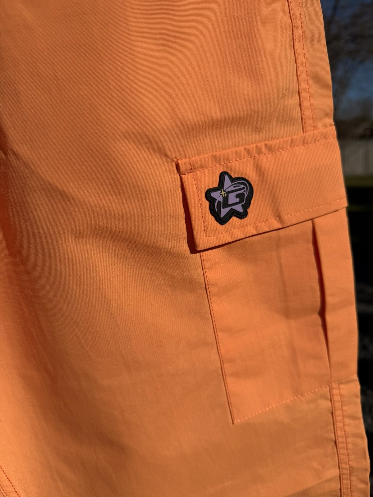 Golf Wang GOLFWANG Star Nylon Orange Pant Size US 30 / EU 46 - 2 Thumbnail