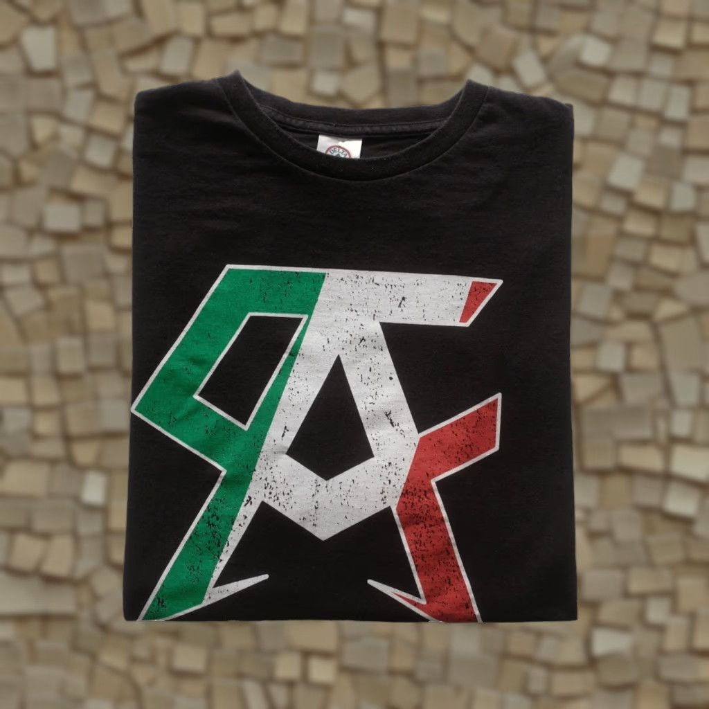 Delta VINTAGE Delta Pro Weight CANELO ALVAREZ BOXING FIGHTING BLACK 90s T SHIRT MEN XL Size US XL / EU 56 / 4 - 1 Thumbnail