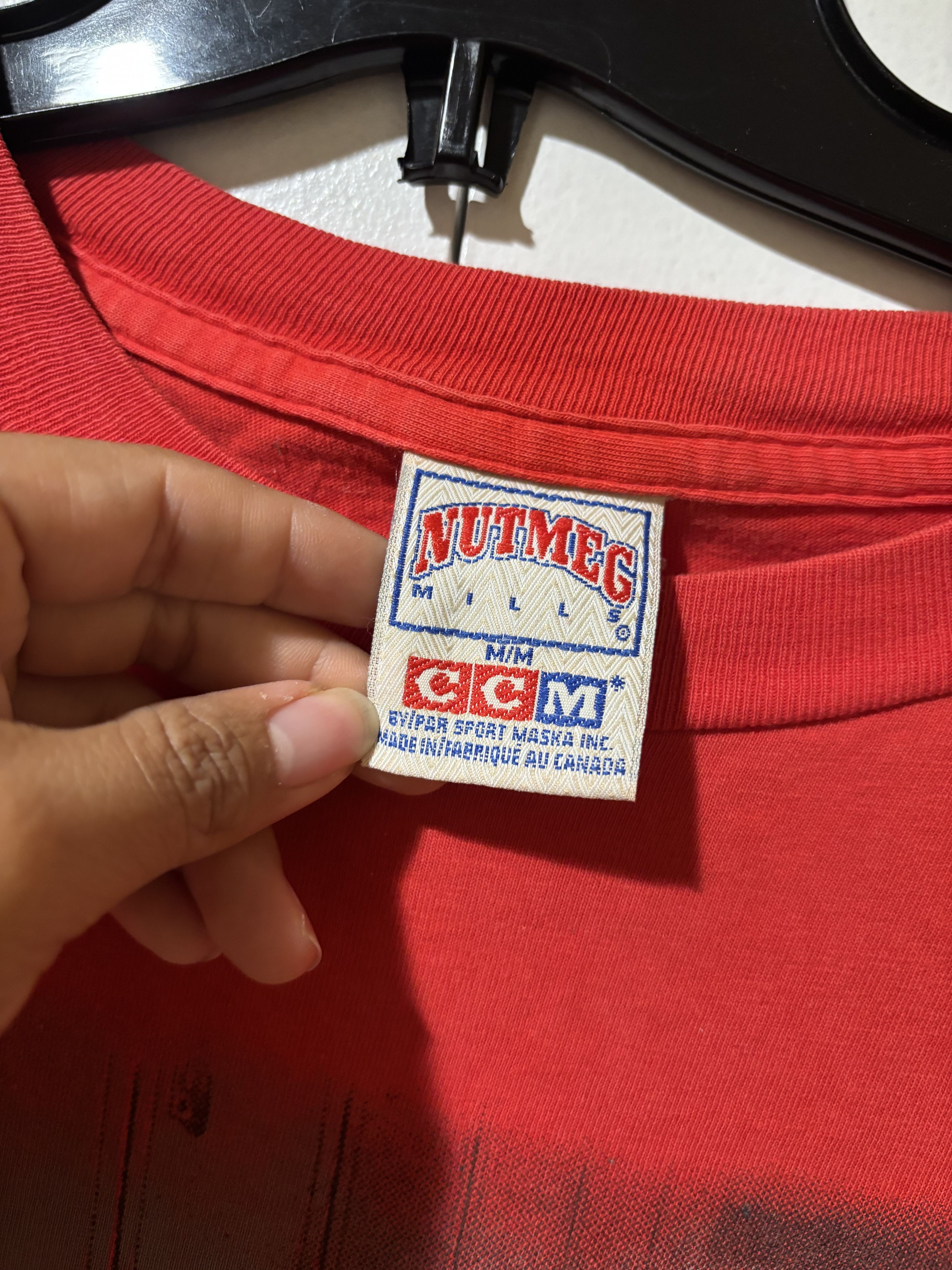 NHL Vintage Montreal Canadiens Nutmeg Shirt Size US M / EU 48-50 / 2 - 3 Thumbnail