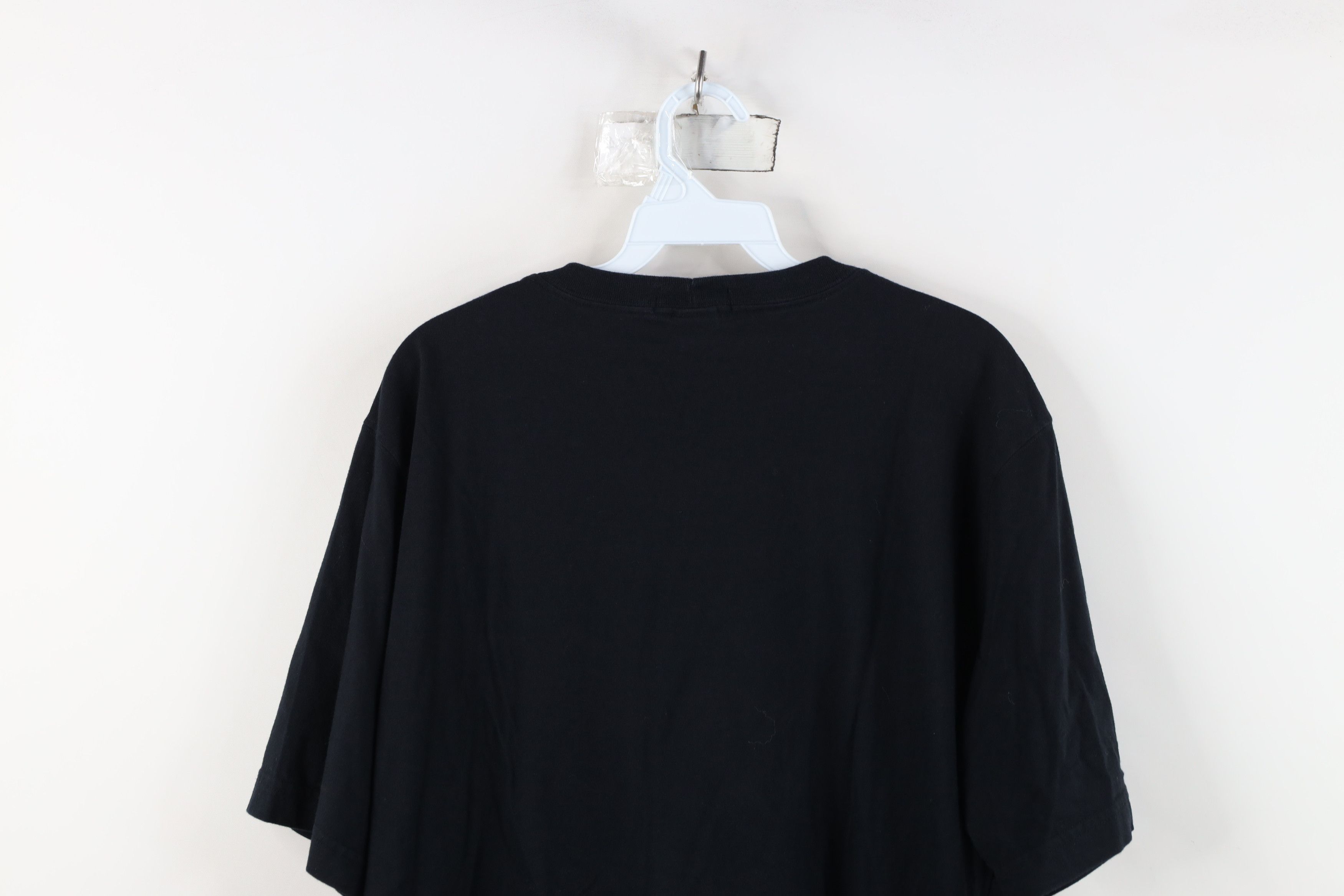 Lands' End Vintage 90s Y2K Lands End Heavyweight Cotton T-Shirt Black Size US L / EU 52-54 / 3 - 11 Thumbnail