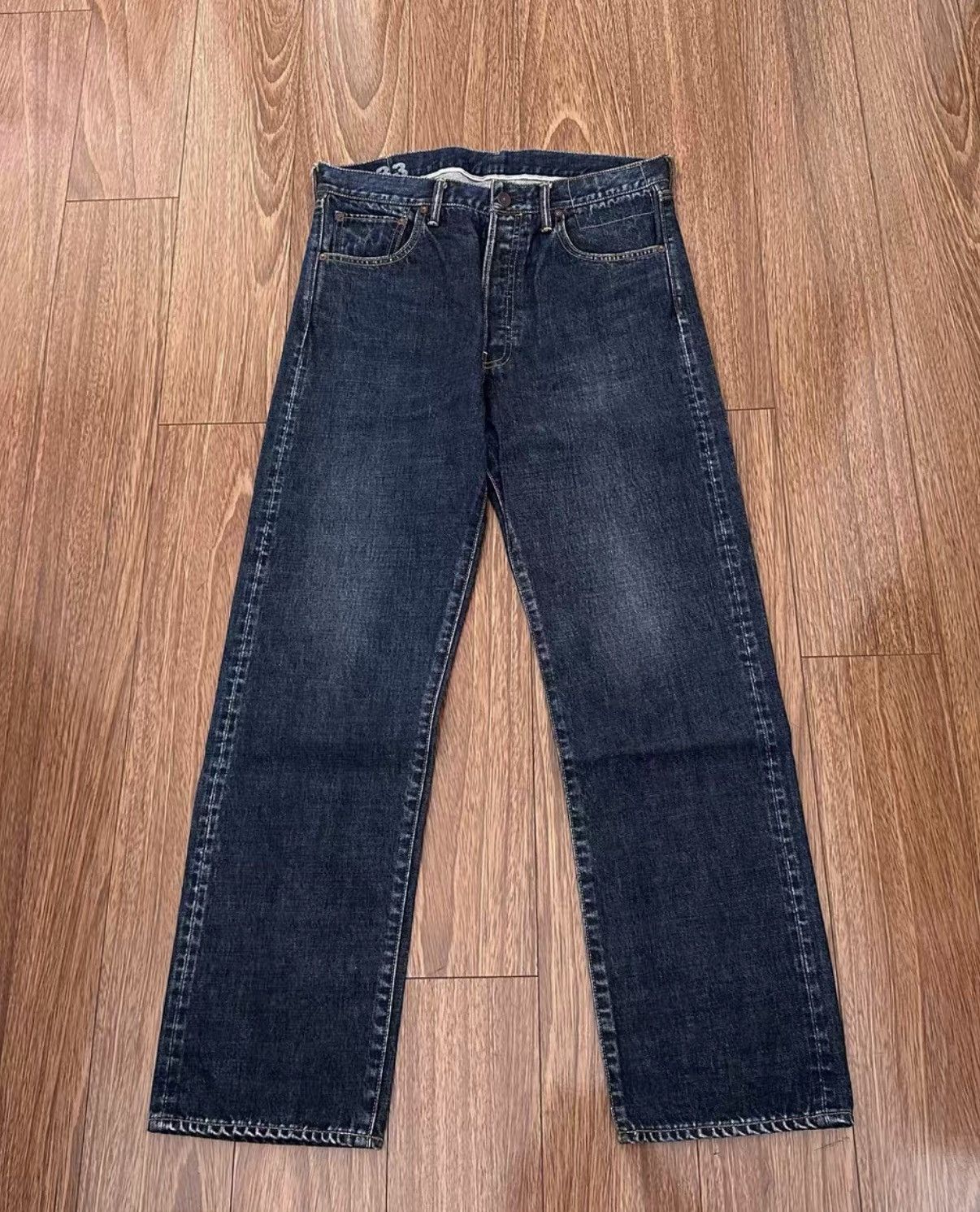 Visvim VISVIM SOCIAL SCULPTURE DAMAGED-33 D33 Washed Denim Jeans Size US 32 / EU 48 - 1 Thumbnail
