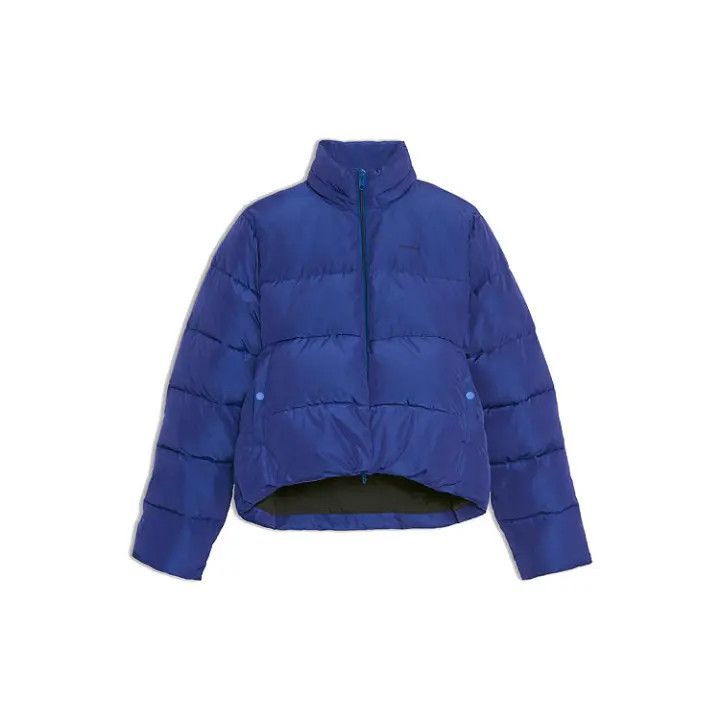 Balenciaga Balenciaga Blue Puffer Jacket for Men 0079 Size US L / EU 52-54 / 3 - 1 Thumbnail