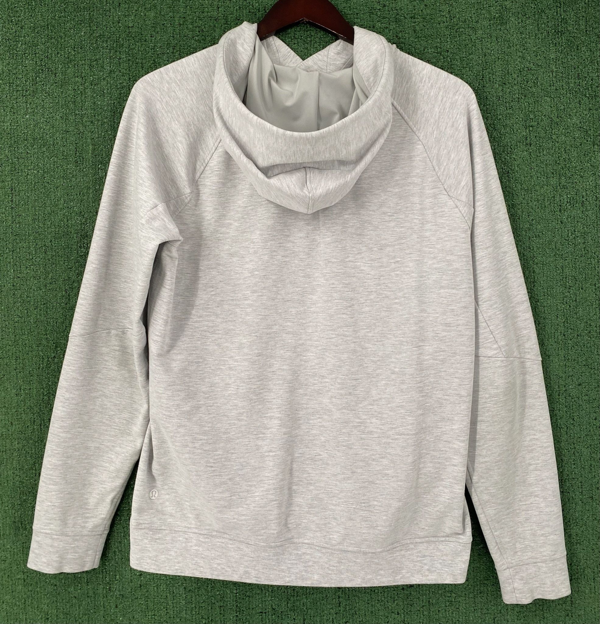 Lululemon Lululemon Smooth Spacer Light Heather Gray Hoodie Large Size US L / EU 52-54 / 3 - 5 Thumbnail