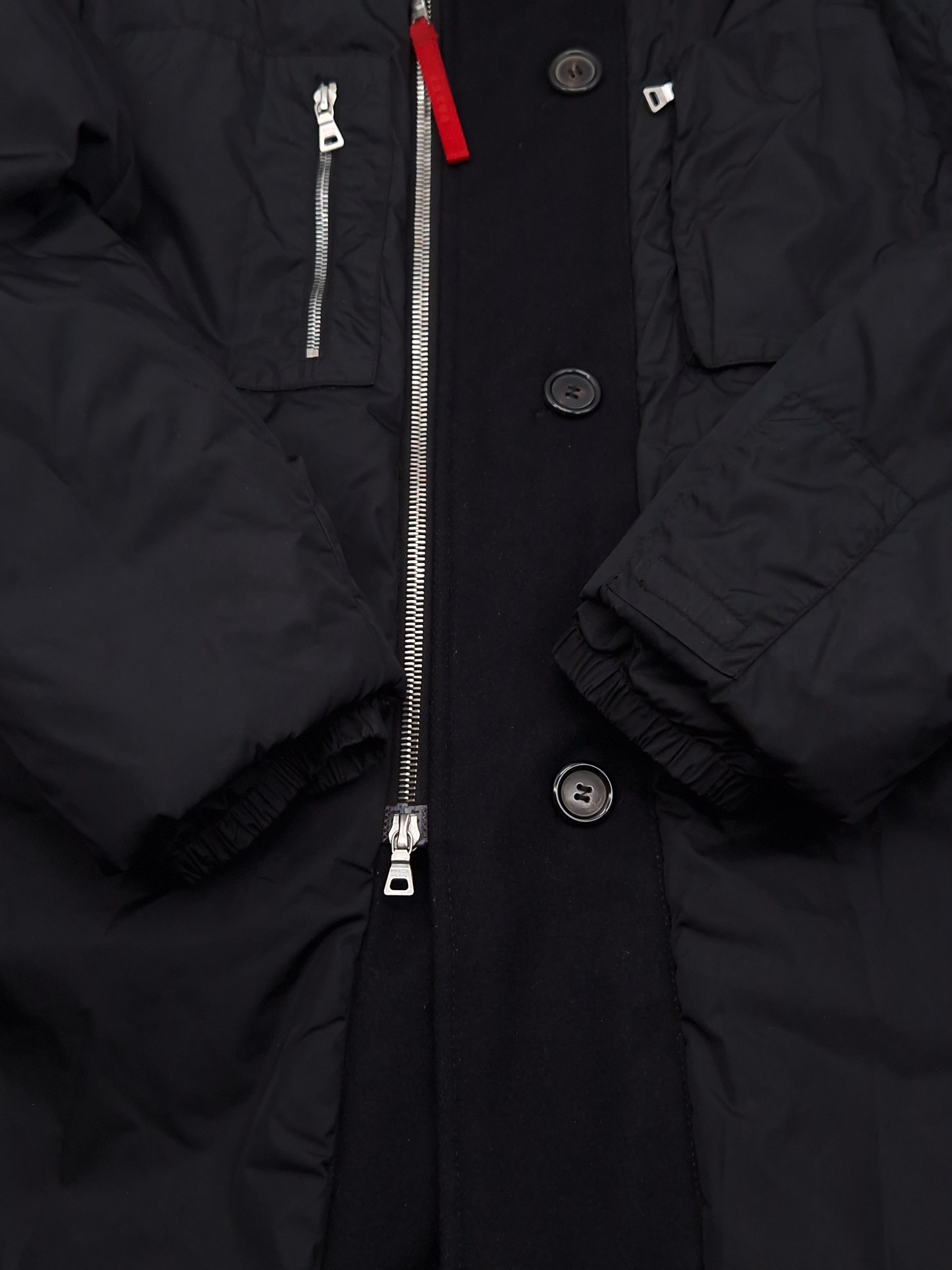 Prada Military Padded Coat Size US L / EU 52-54 / 3 - 15 Thumbnail