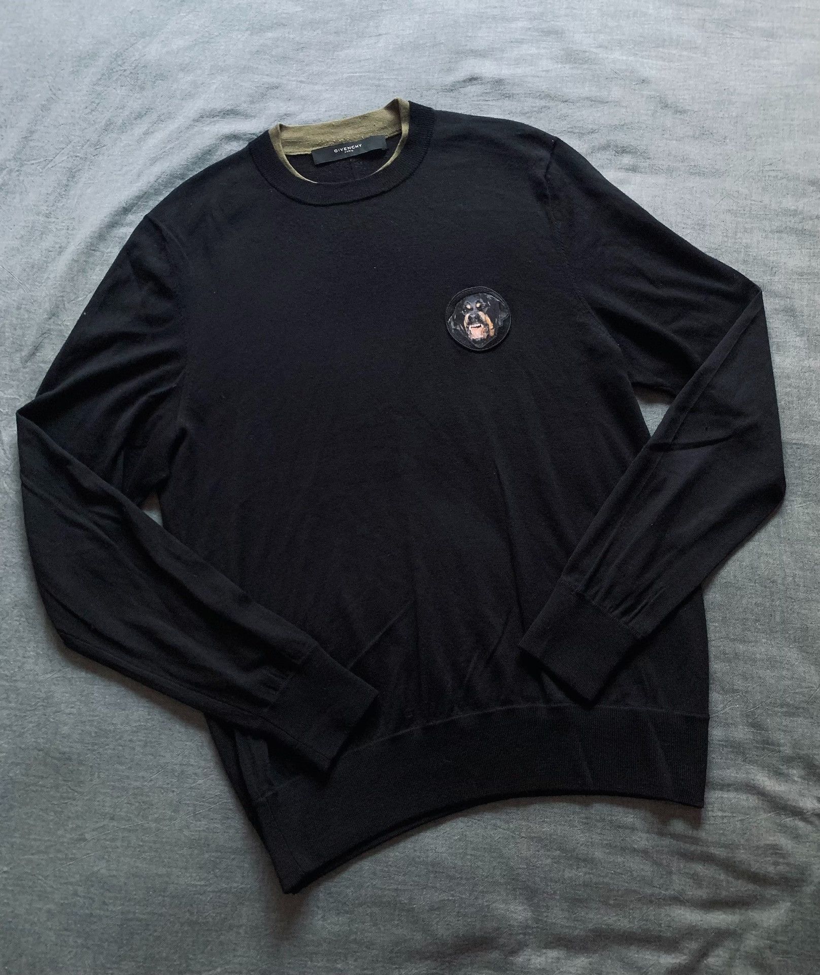 Givenchy Givenchy Dog Head Logo Sweater Size US M / EU 48-50 / 2 - 1 Thumbnail