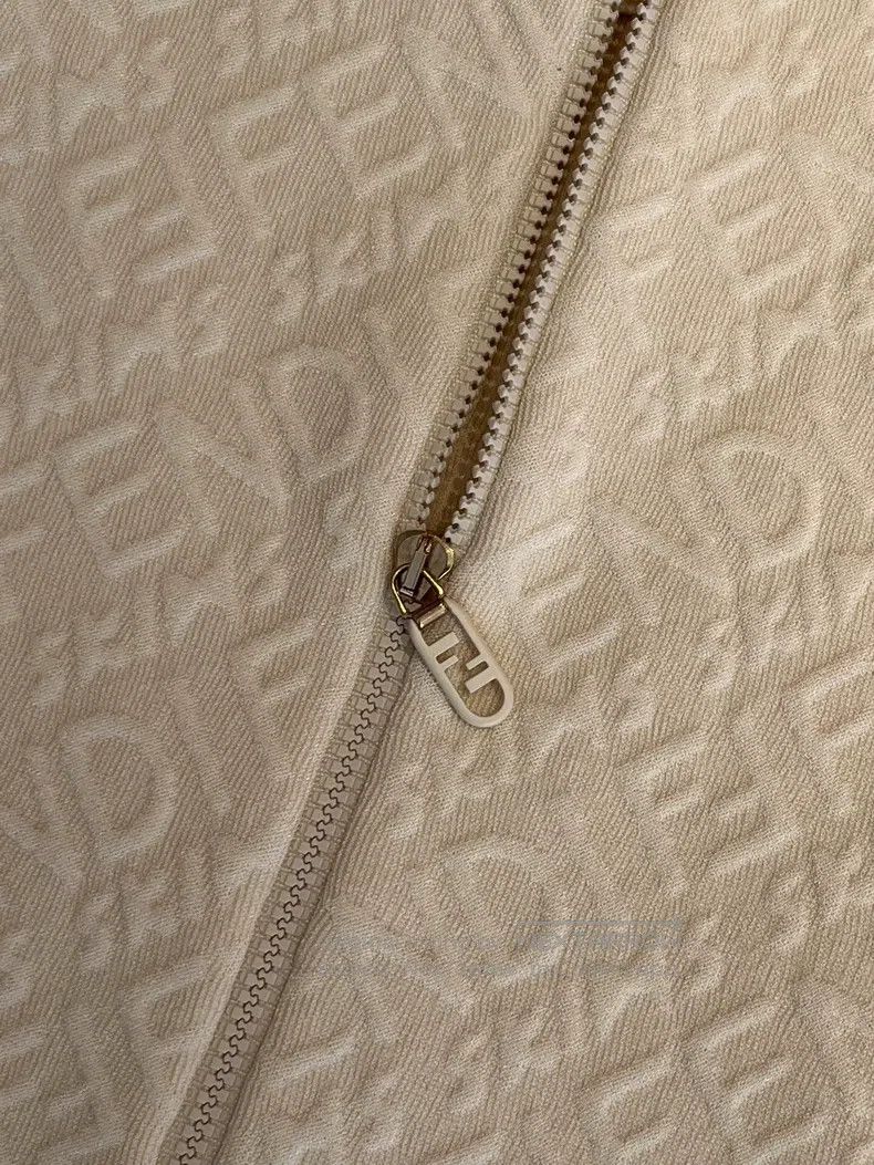 Fendi Fendi White Embossed Logo Knit Dress Size XS / US 0-2 / IT 36-38 - 3 Thumbnail
