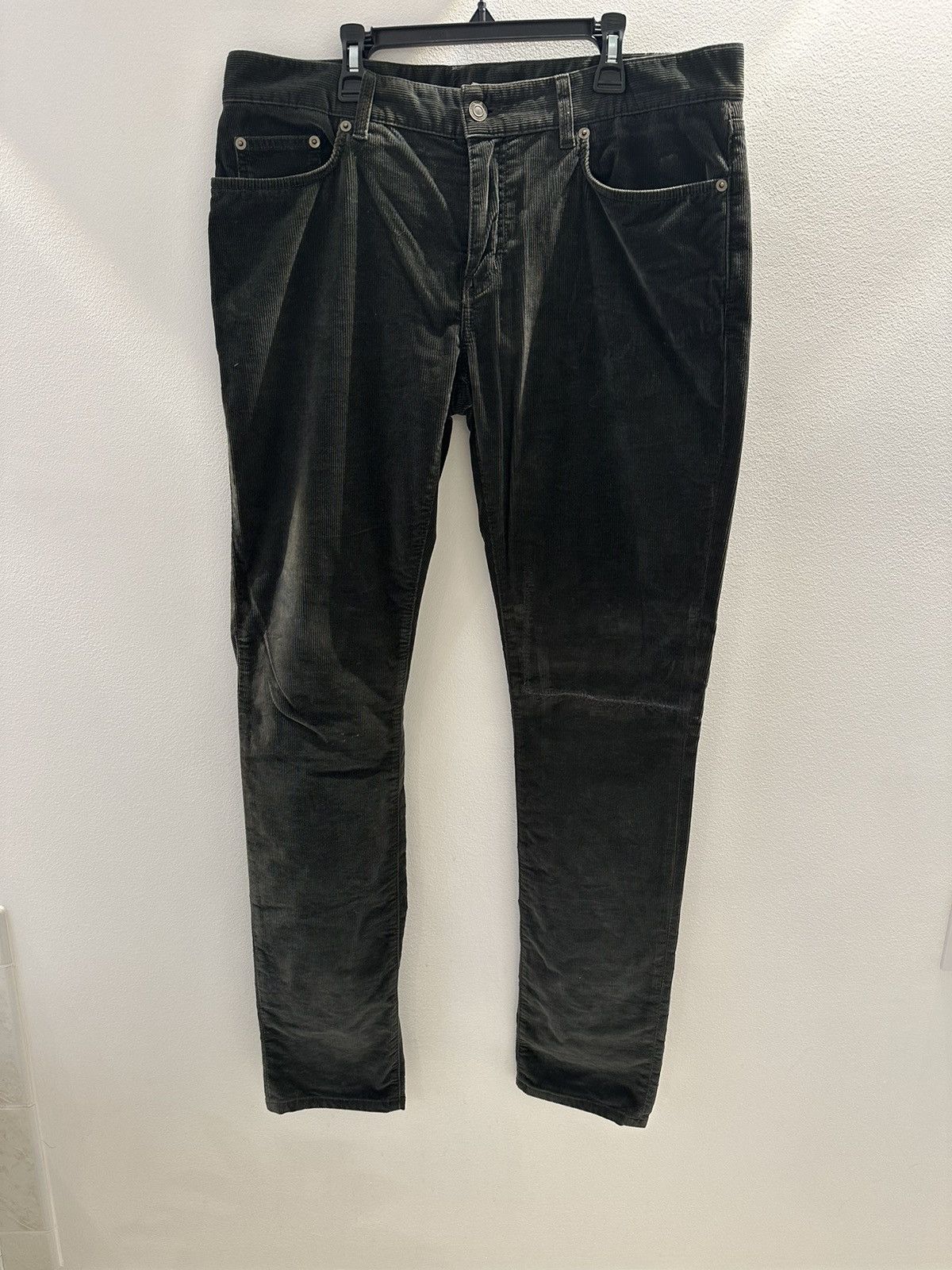 Saint Laurent Paris STRAIGHT PANTS IN CORDUROY - Size 33 Size US 33 - 1 Thumbnail