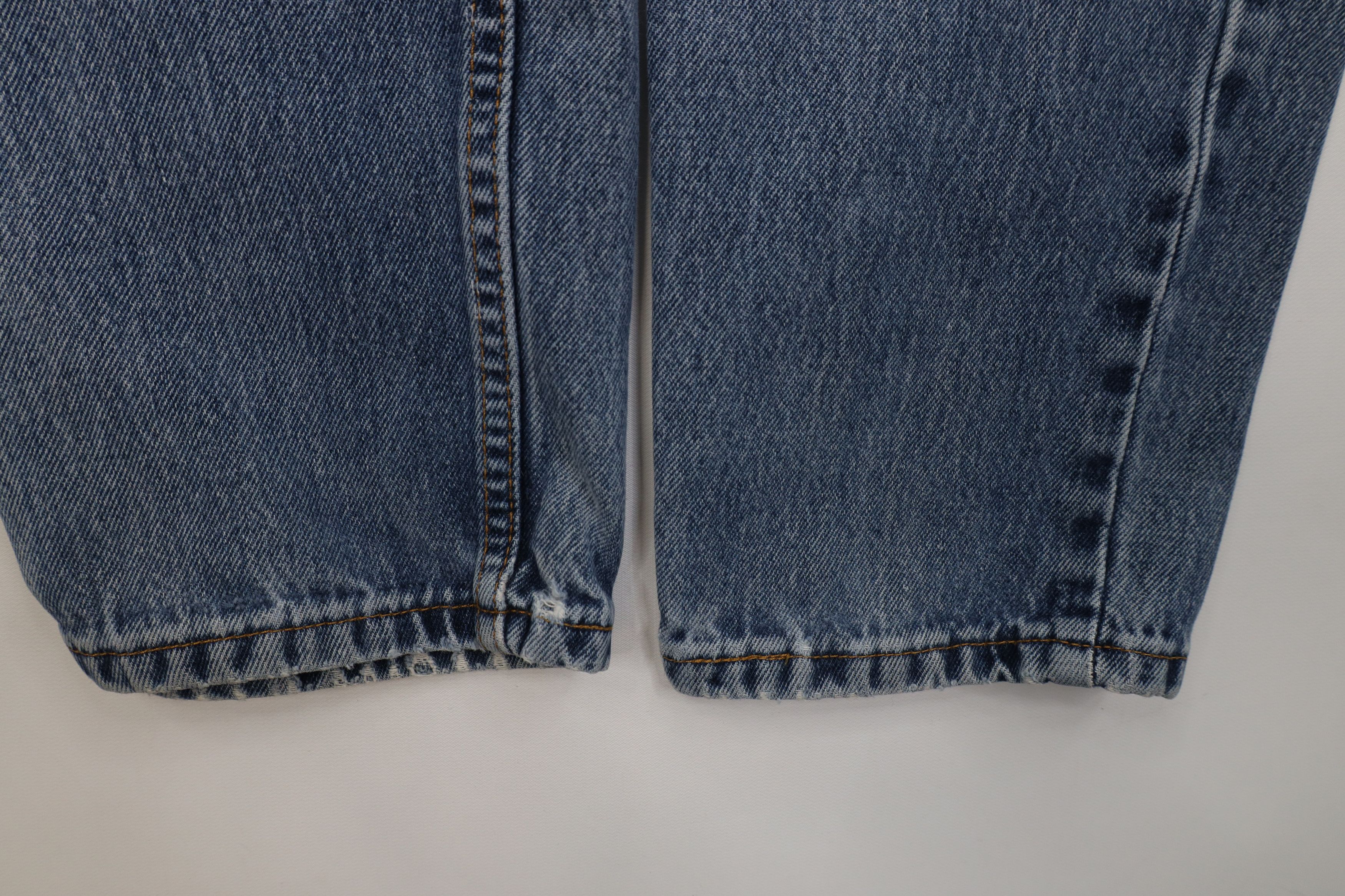Levi's Vintage 90s Levis 551 Relaxed Tapered Leg Jeans USA Size 36" / US 14 / IT 50 - 5 Thumbnail
