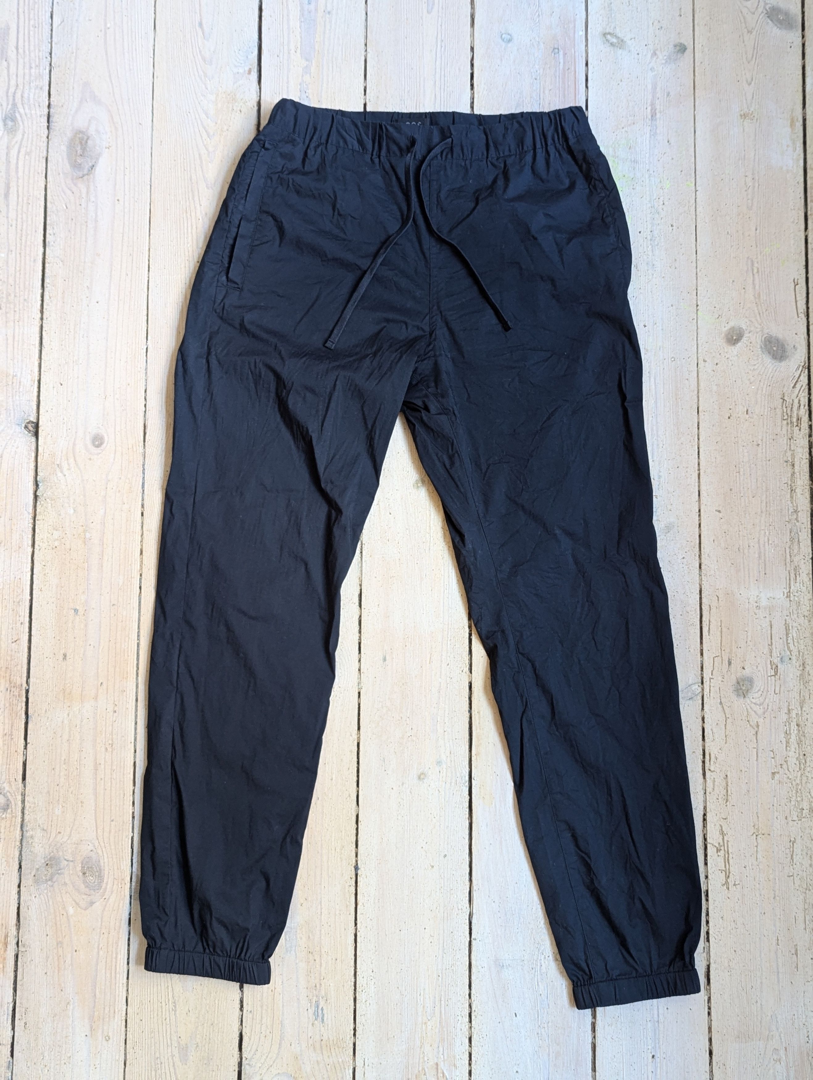 Cos Cos Navy Drawstring Trousers Size US 30 / EU 46 - 1 Thumbnail