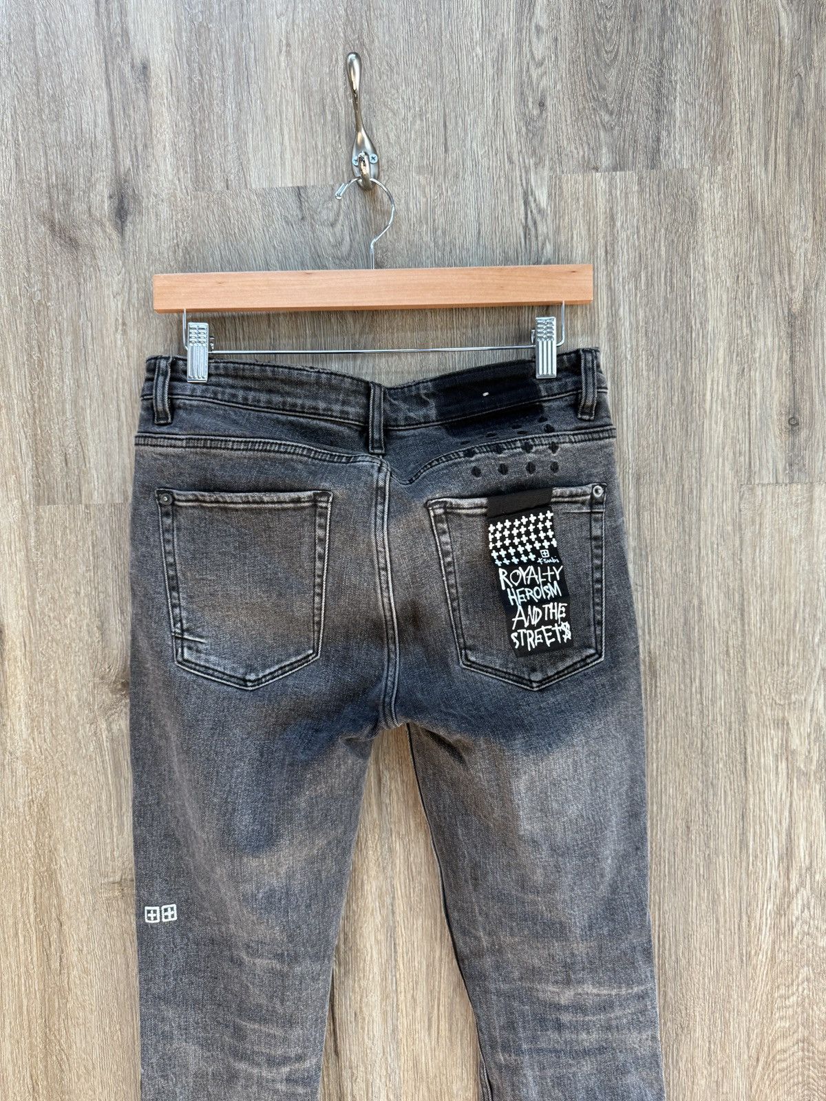 Ksubi Ksubi Grey Denim Jeans Size US 30 / EU 46 - 7 Thumbnail