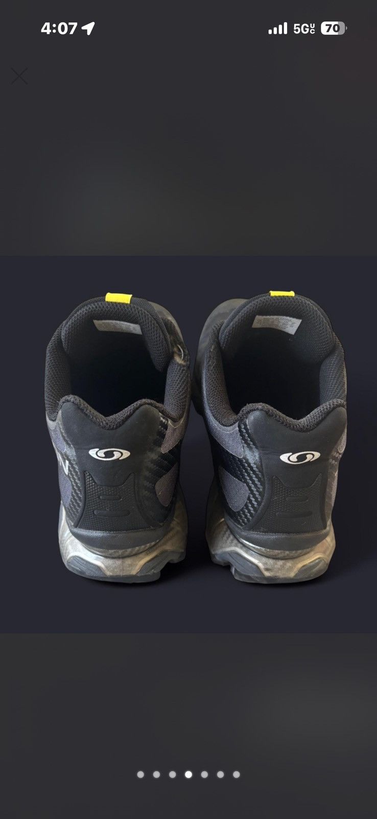 Salomon salomon xt4 og black Size US 11 / EU 44 - 4 Thumbnail