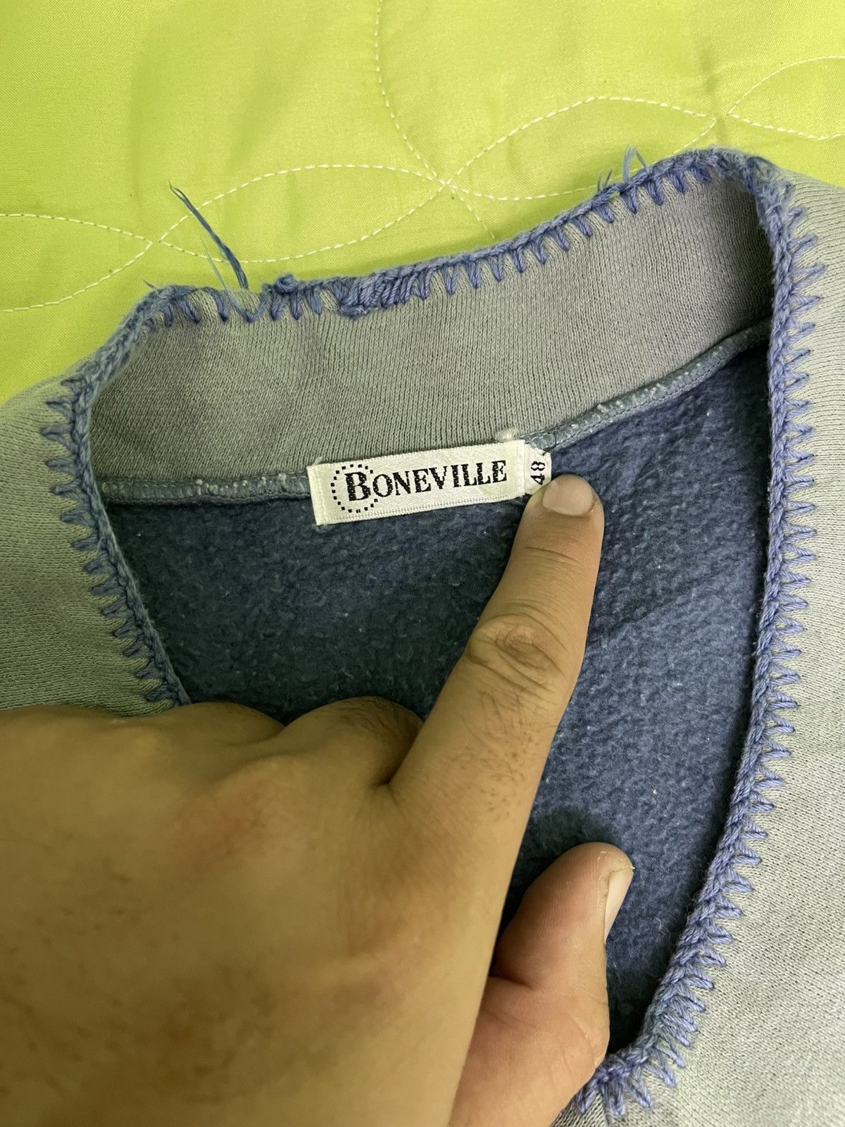 Boneville Vintage 90's Boneville Navy Arc'tic Sweatshirt CP Company Size US M / EU 48-50 / 2 - 16 Thumbnail