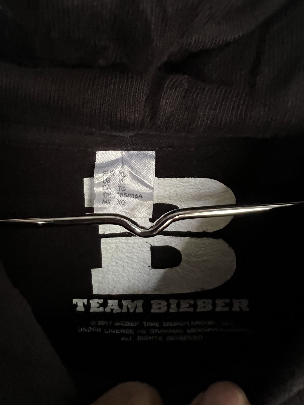 Justin Bieber Justin Bieber Team Hoodies Size US XL / EU 56 / 4 - 4 Thumbnail