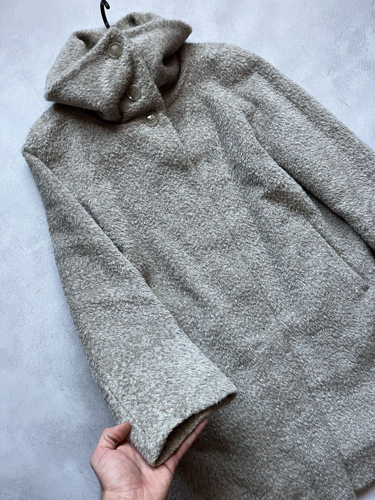 Max Mara Max mara wool teddy coat Size L / US 10 / IT 46 - 4 Thumbnail