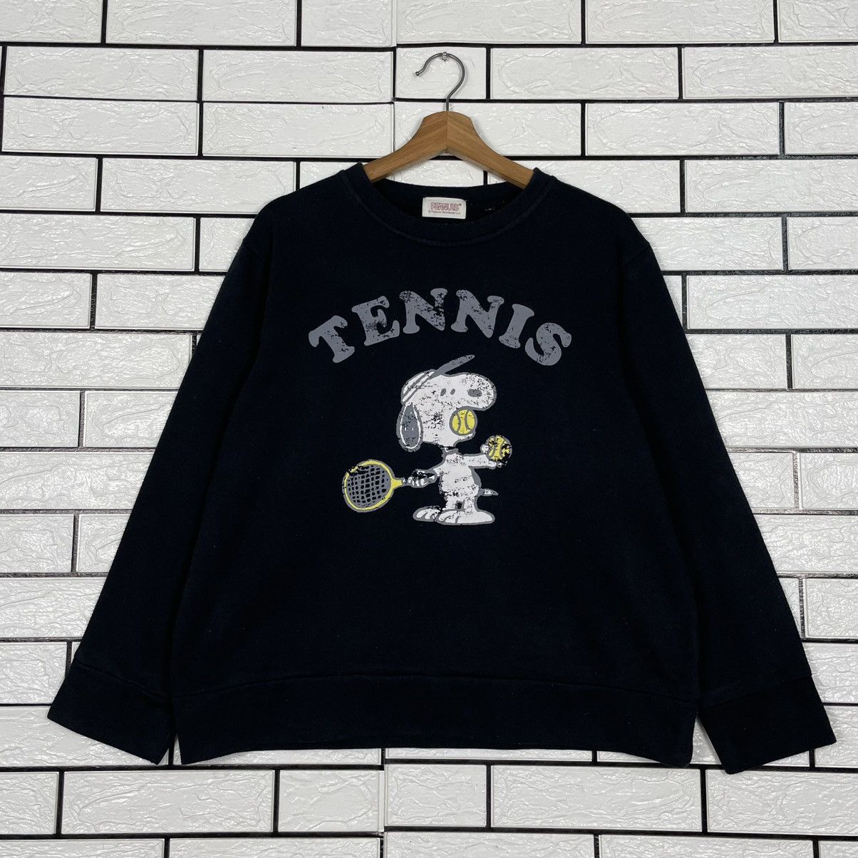 Japanese Brand Peanuts Snoopy Tennis Sweatshirt Size US S / EU 44-46 / 1 - 1 Thumbnail