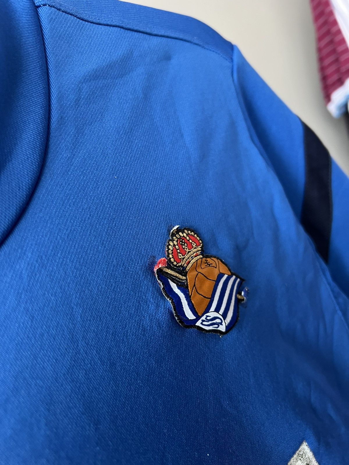 Nike 2012/13 REAL SOCIEDAD TRAINING SOCCER FOOTBALL SWEATSHIRT XL Size US XL / EU 56 / 4 - 9 Thumbnail