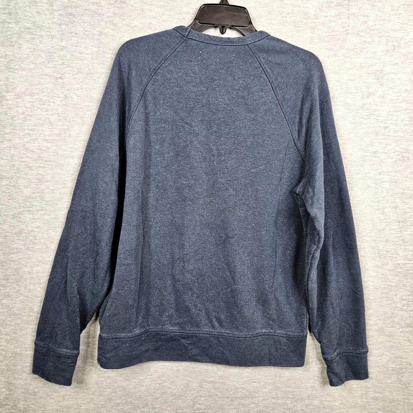 Outerknown OUTER KNOWN Sweatshirt Unisex Adults Long Sleeve Crew Neck Pullover Size M Gray Fleece Logo All Seasons Regular Shirt Size M / US 6-8 / IT 42-44 - 2 Thumbnail