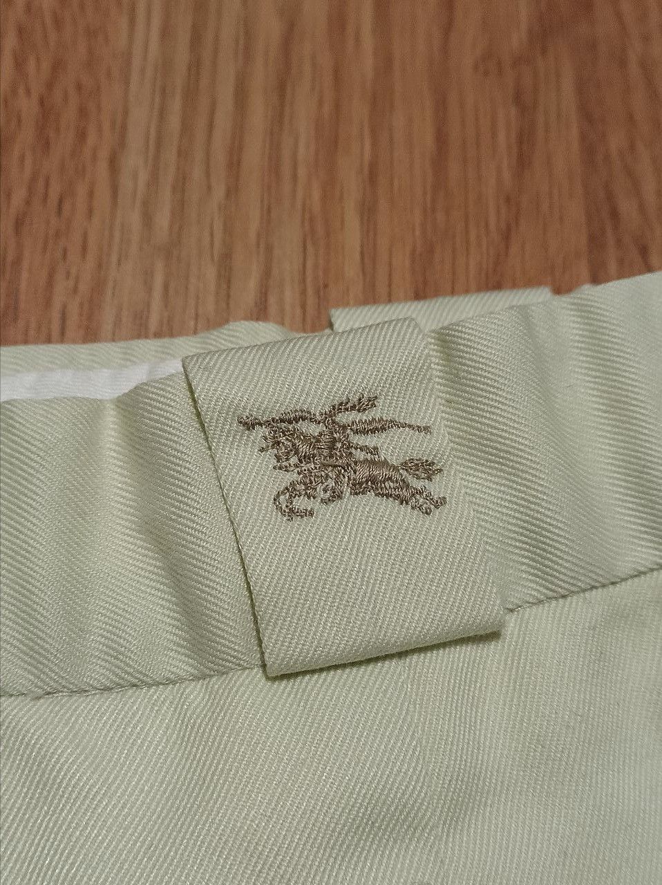 Burberry × Vintage Burberry’s of London Vintage Cotton Trousers Pants Size 42 Size 30" / US 8 / IT 44 - 6 Thumbnail