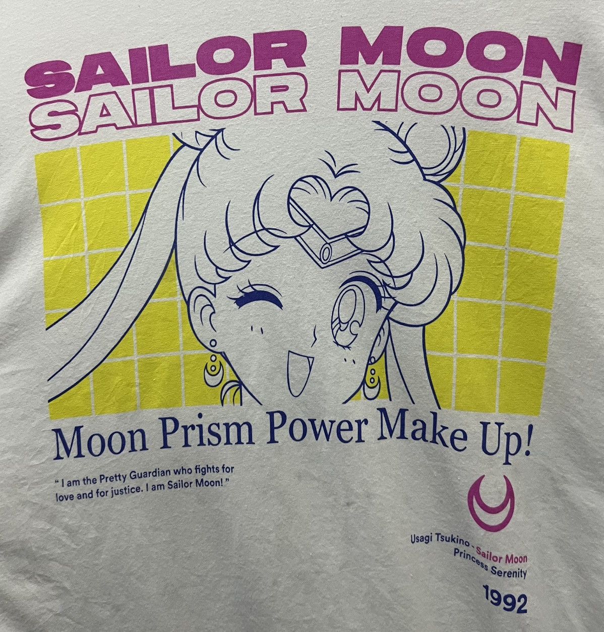 Anime × Japanese Brand SAILOR MOON USAGI TSUKINO PRINCESS SERENITY 1992 SHIRT Size US M / EU 48-50 / 2 - 3 Thumbnail