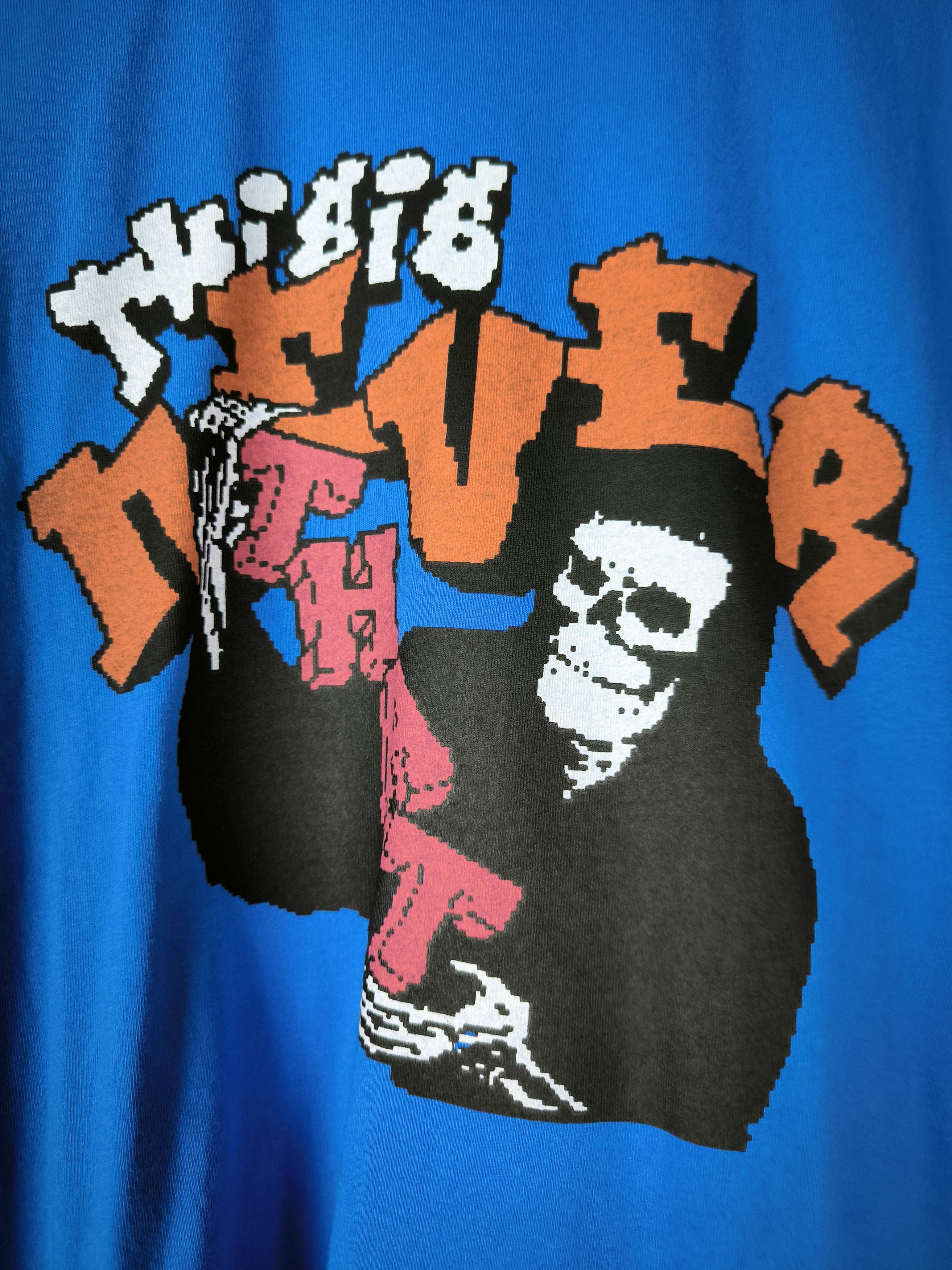 thisisneverthat Skeleton Blue Tee Size US L / EU 52-54 / 3 - 6 Thumbnail
