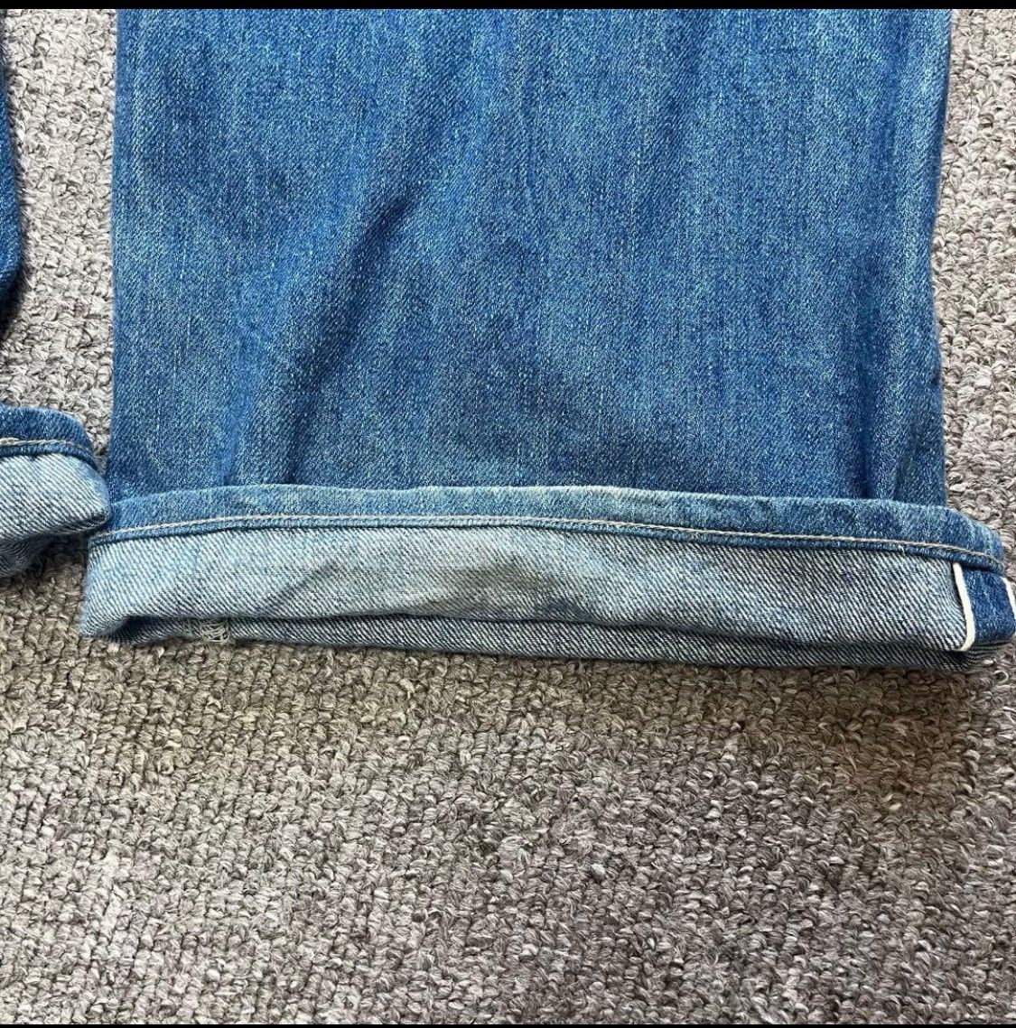 Auralee Auralee SELVEDGE LIGHT DENIM PANTS size 4 Size US 32 / EU 48 - 7 Thumbnail