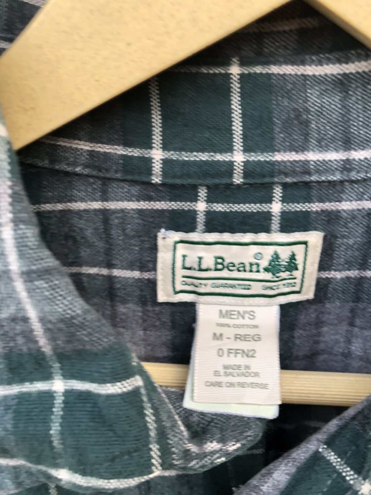 Flannel × L.L. Bean L.L. Bean Flannel Checkered Long Sleeve Size US M / EU 48-50 / 2 - 6 Thumbnail