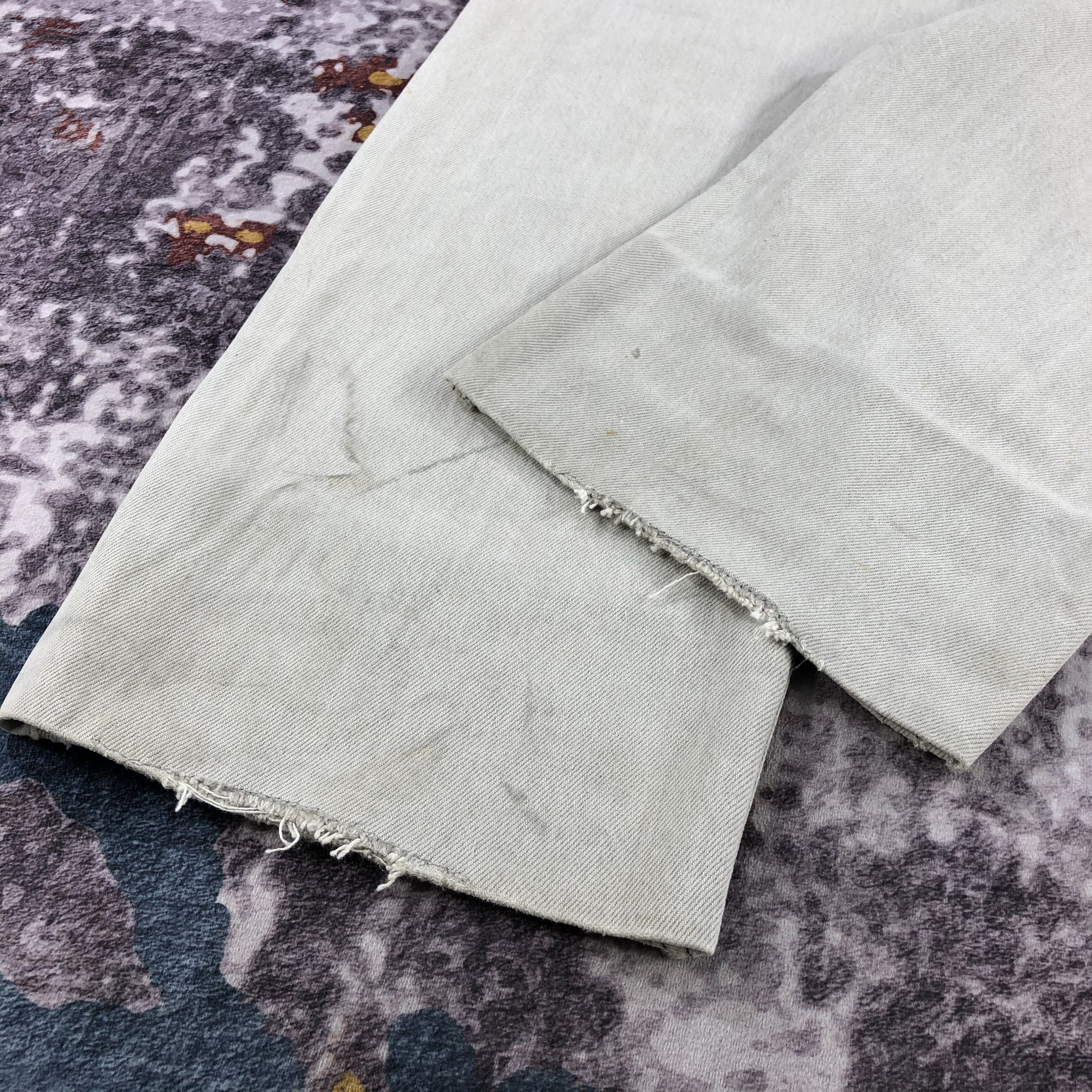 Levi's × Vintage 90s Vintage Ash Gray Levis 501 Jeans-JM2689 Size US 35 - 6 Thumbnail