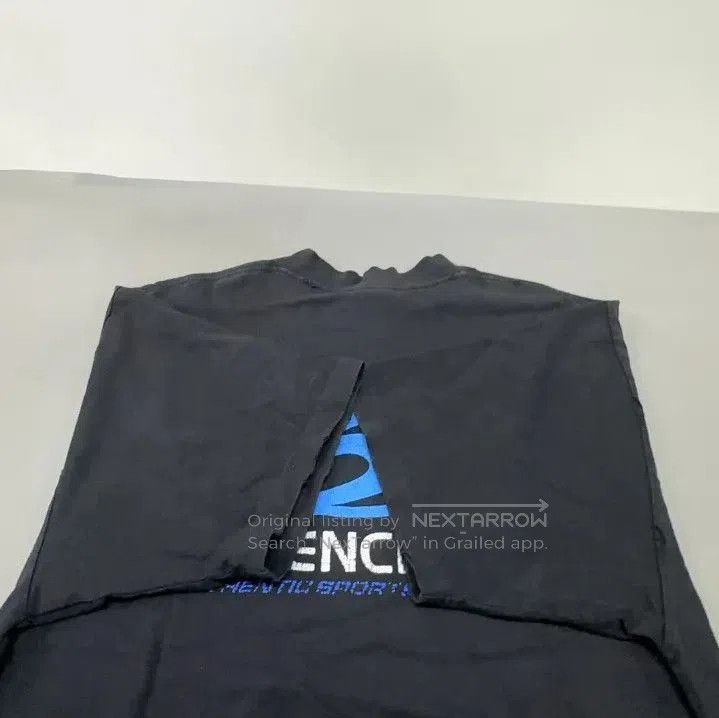 Balenciaga Balenciaga Logo Print Black Short Sleeve T. Size US XS / EU 42 / 0 - 7 Thumbnail