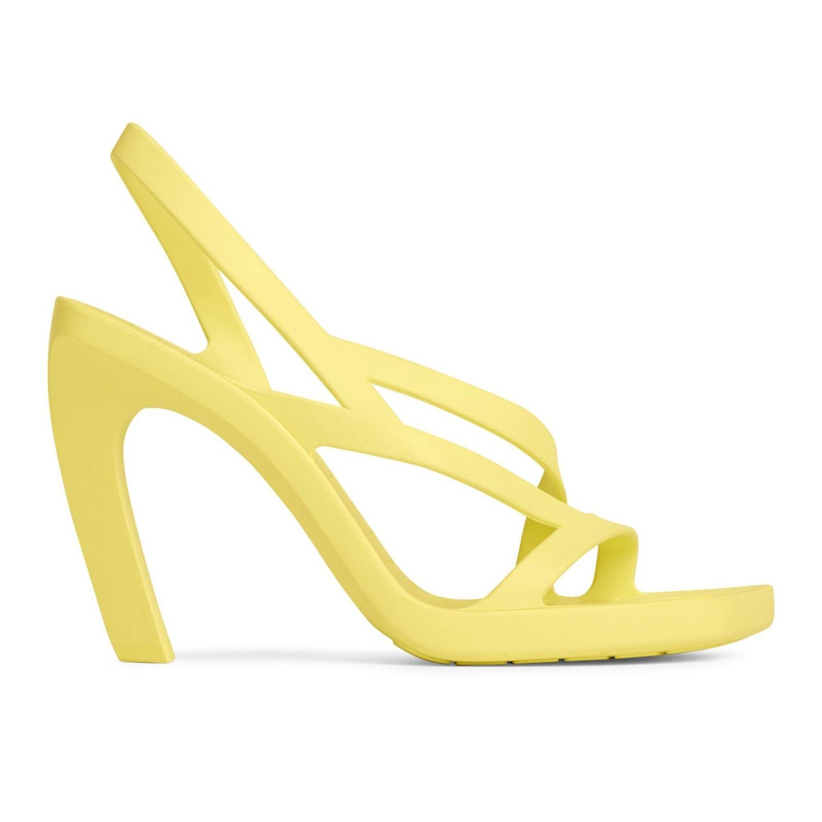 BOTTEGA VENETA Jimbo Sherbert Rubber 120mm Slingback Sandals
