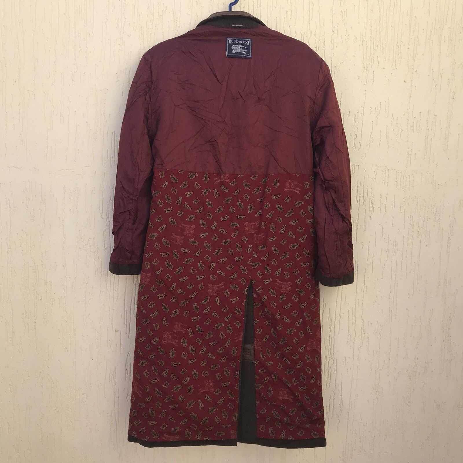 Burberry Vintage Burberry trench Coat VERGIN wool belted green olive Size US M / EU 48-50 / 2 - 7 Thumbnail
