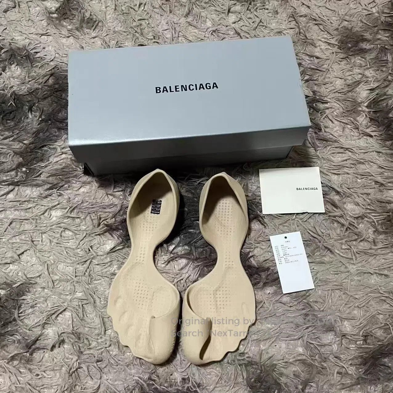 Balenciaga Multi Color Slip-On Shoes Size 8. Size US 8 / EU 41 - 1 Thumbnail