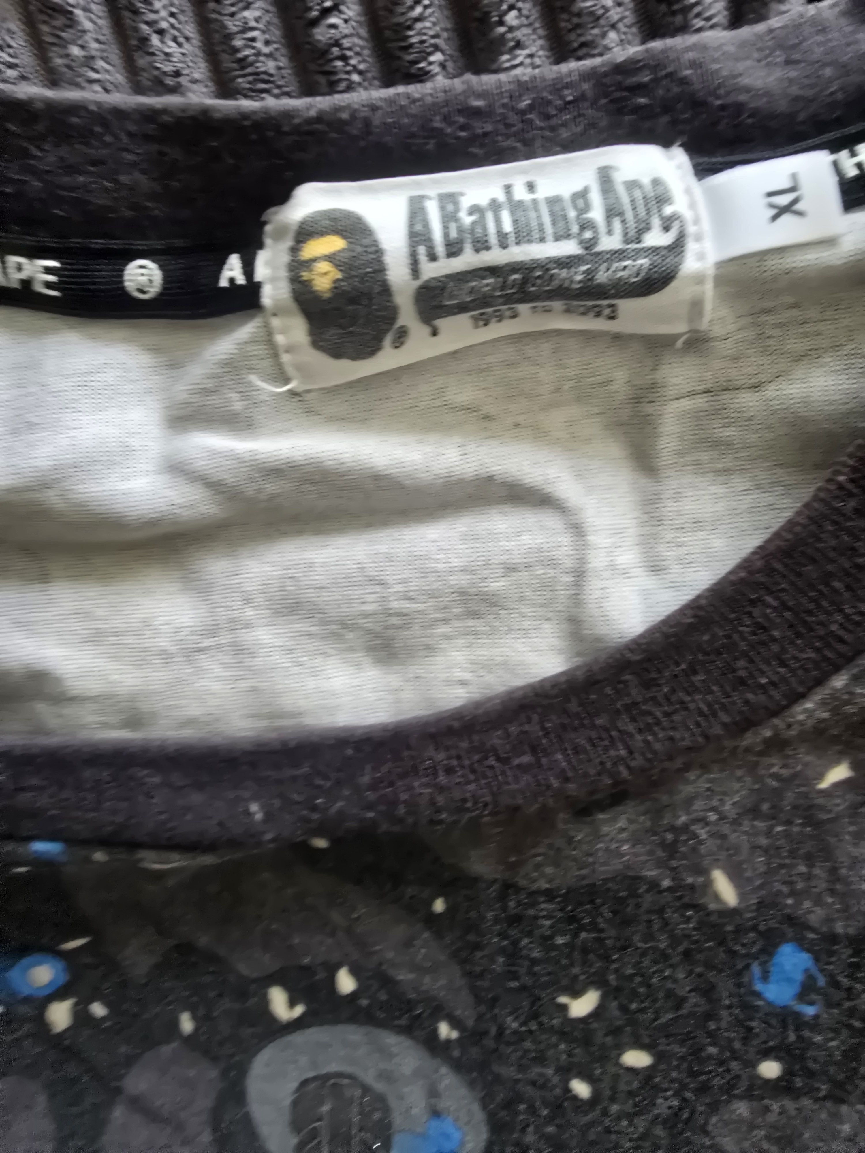 Bape Space Camo Shark Tee Size US XL / EU 56 / 4 - 12 Thumbnail