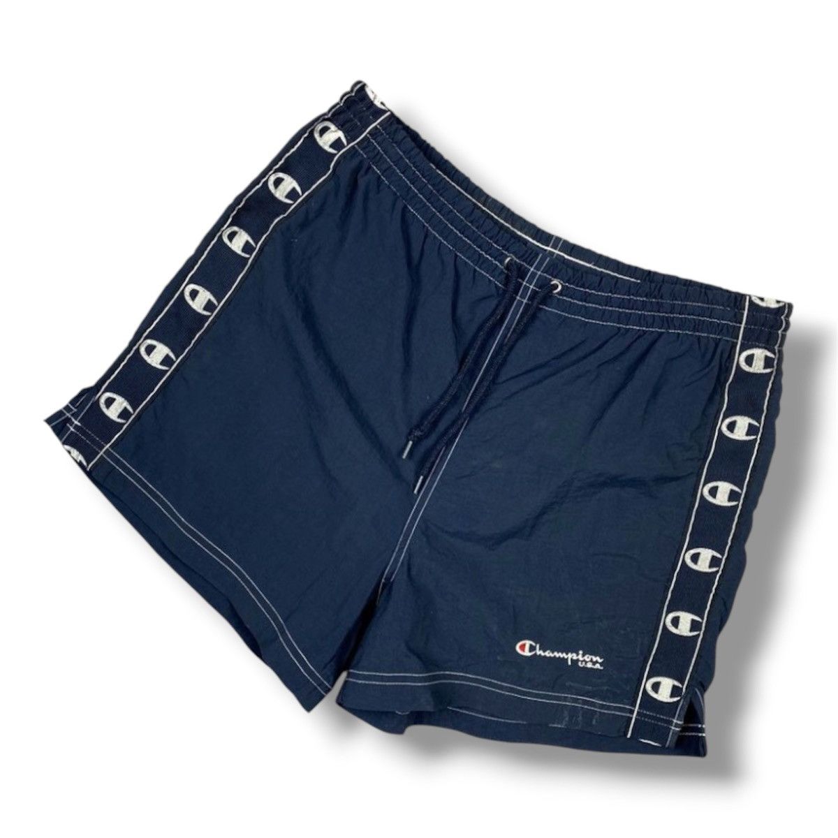 Champion × Vintage Vintage Champion Lampas Y2K Shorts Size S Size US 32 / EU 48 - 1 Thumbnail