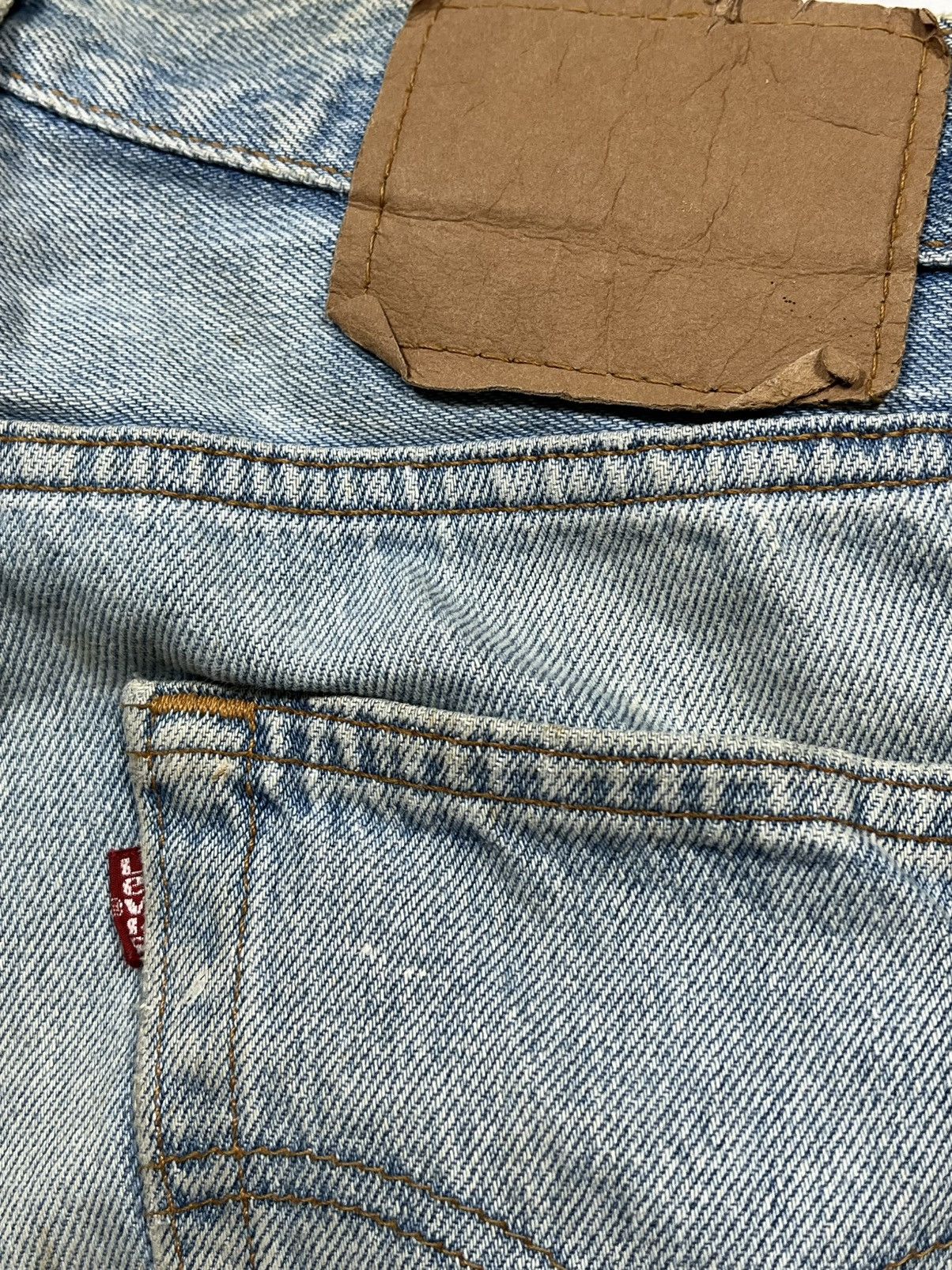 Levi's Vintage 90s Levis 501 Made In Usa for Japan Market Size US 29 - 7 Thumbnail