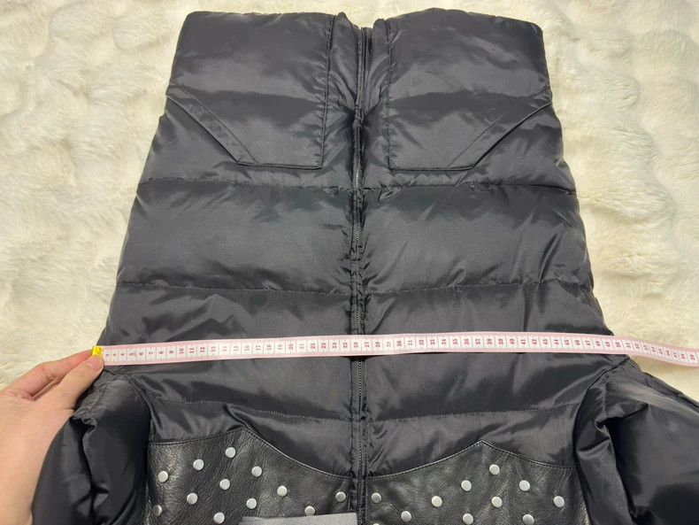 Saint Laurent Paris saint Laurent paris14 New Rivet Patchwork Leather Down Jac Size US S / EU 44-46 / 1 - 8 Thumbnail