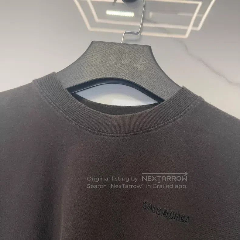 Balenciaga Balenciaga Loose Printed Short Sleeve Size US XS / EU 42 / 0 - 6 Thumbnail